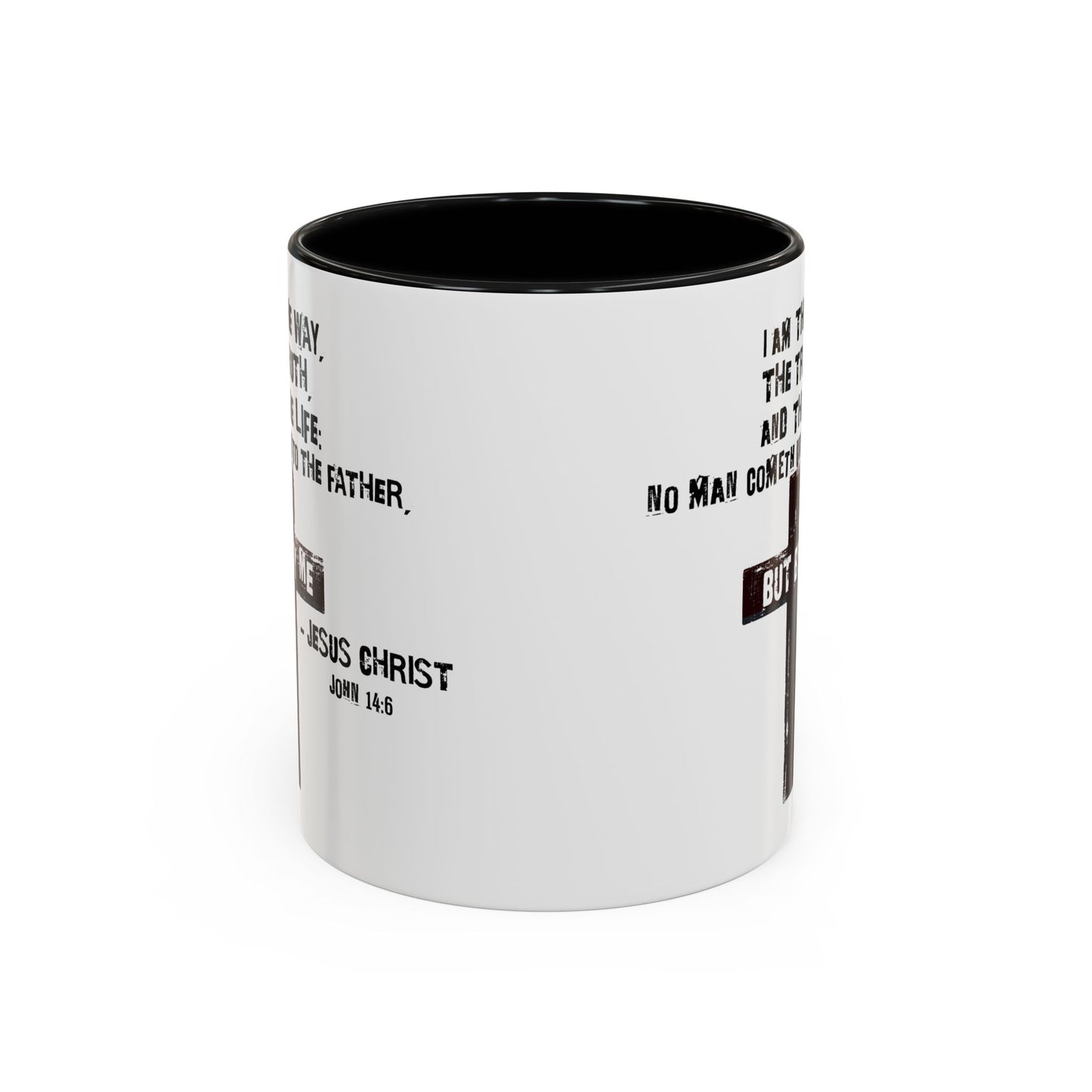 Jesus is The Way Accent Coffee Mug, 11oz, tea, hot chocolate