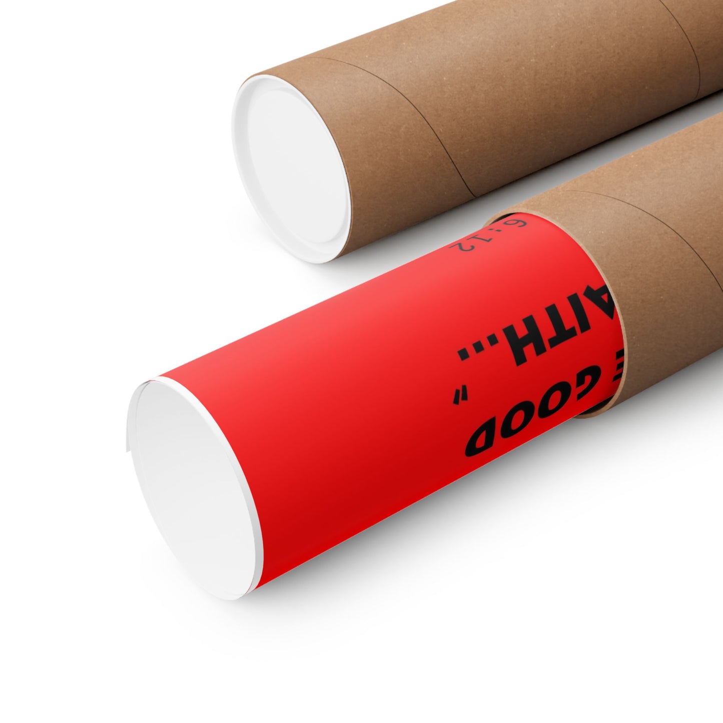 Fight the Good Fight of Faith Matte Vertical Posters