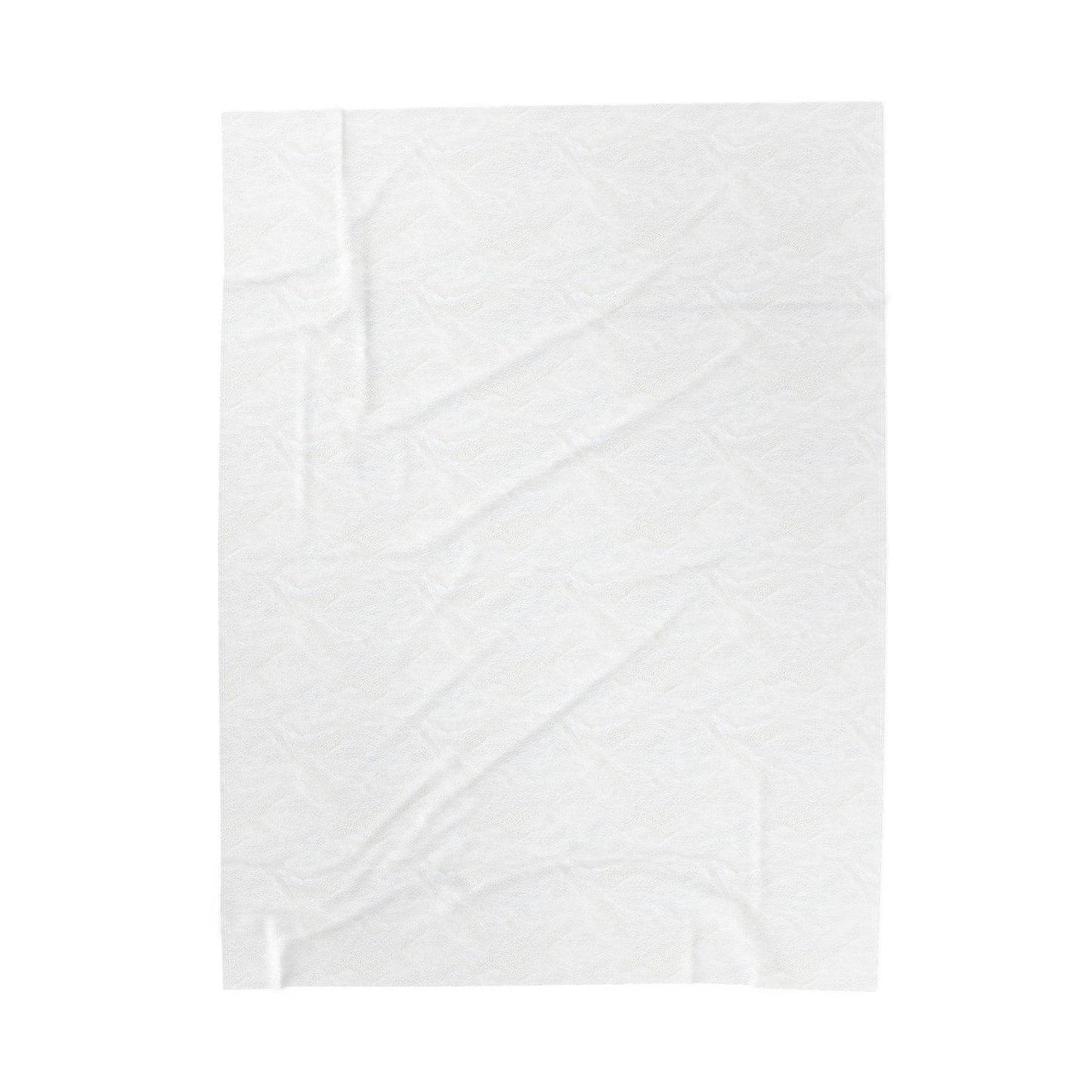 Polar Bear Velveteen Plush Blanket - Green