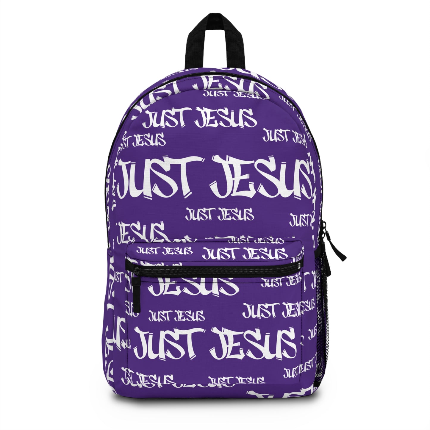 Just Jesus Backpack (purple), gift, sleepover, camping, day trips, school