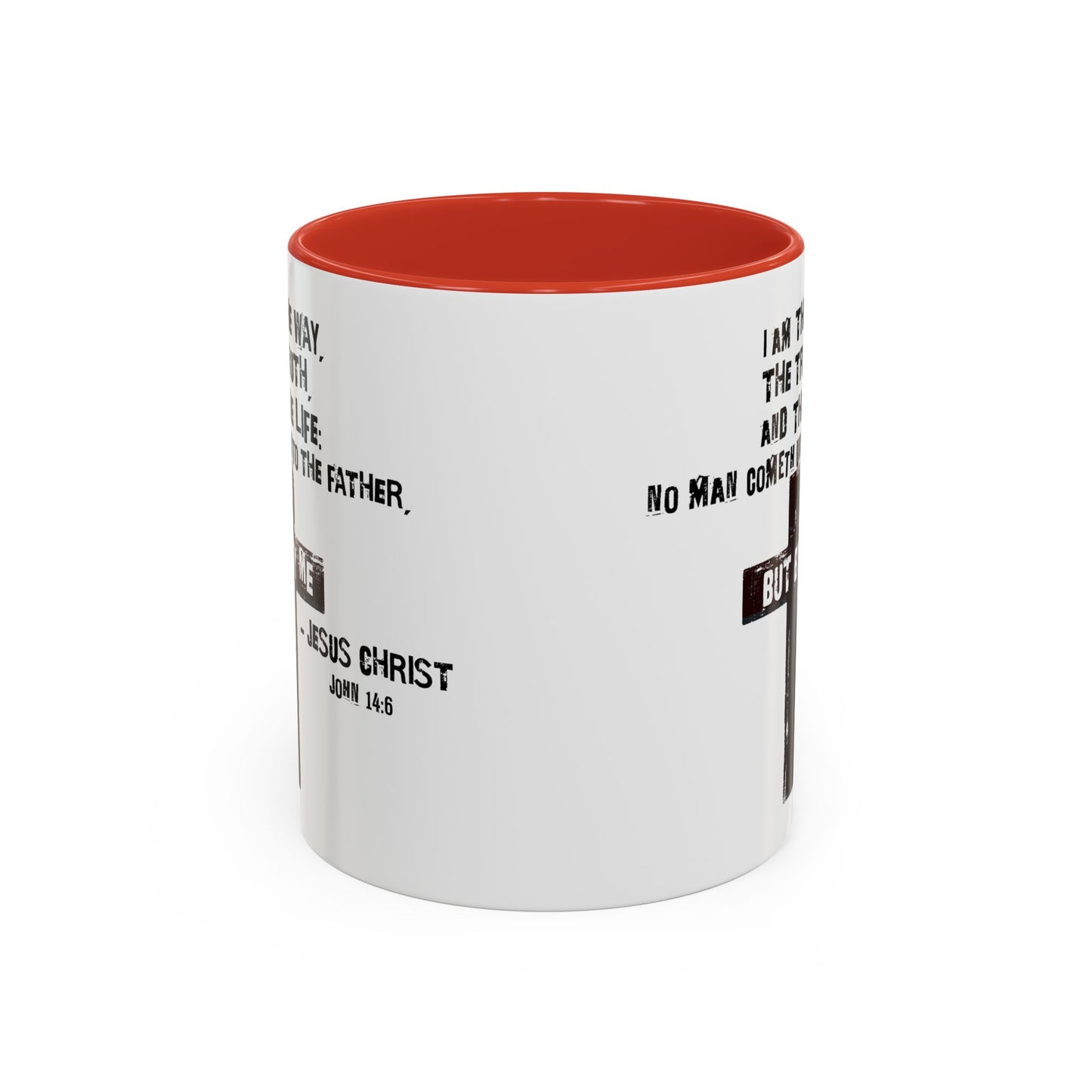 Jesus is The Way Accent Coffee Mug, 11oz, tea, hot chocolate