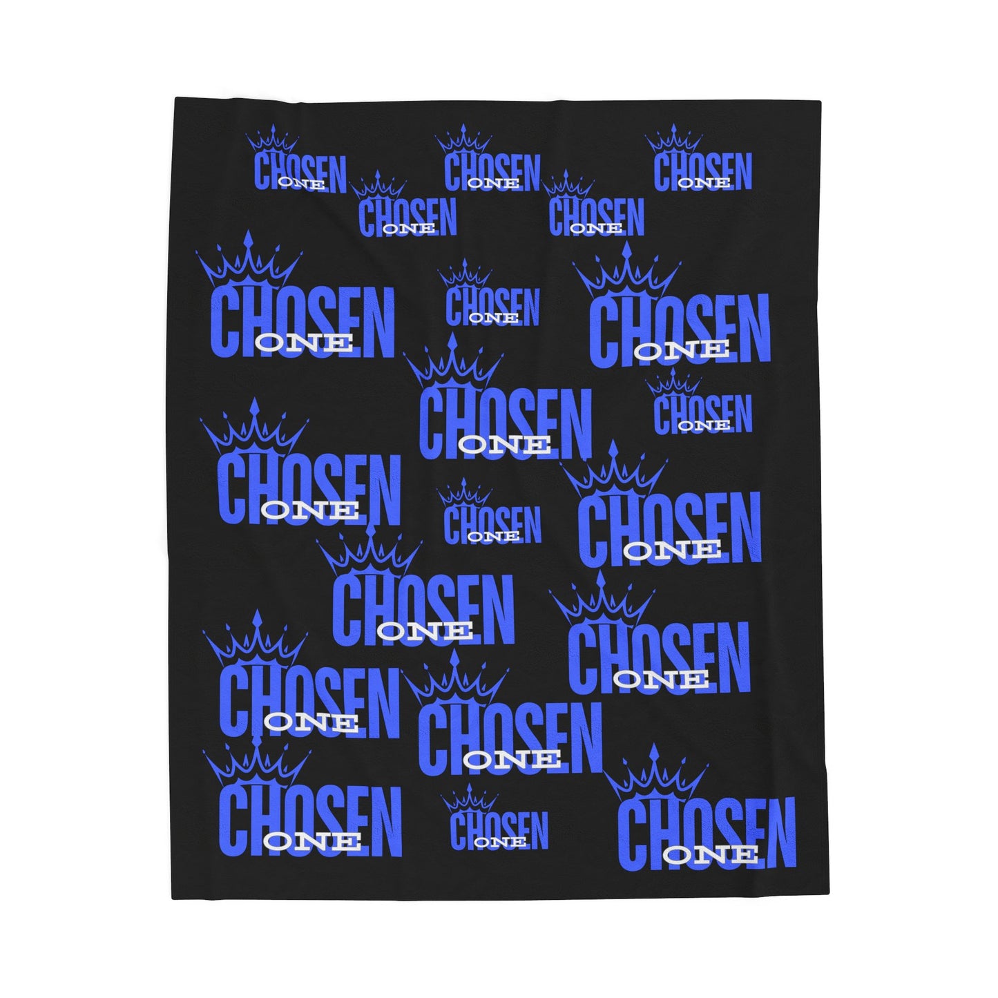 Chosen One - Crown - Velveteen Plush Blanket