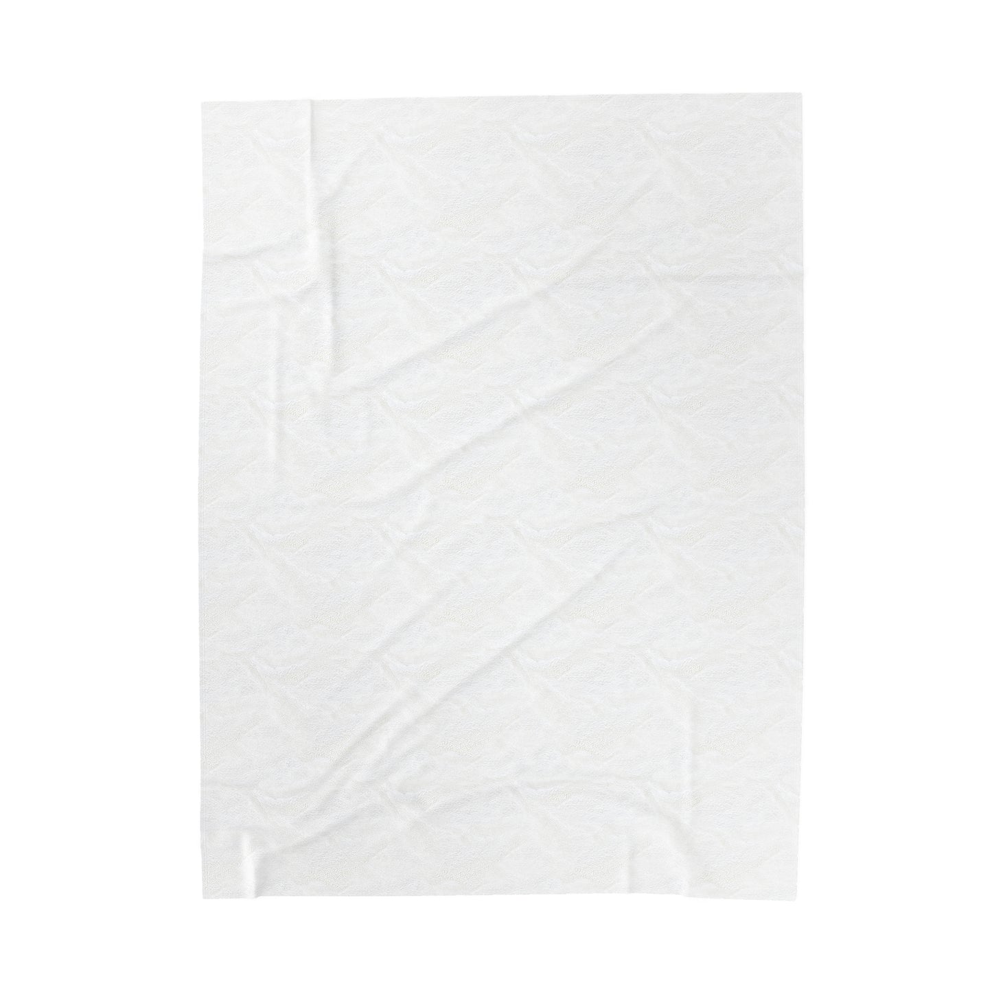 Polar Bear Velveteen Plush Blanket - Orange