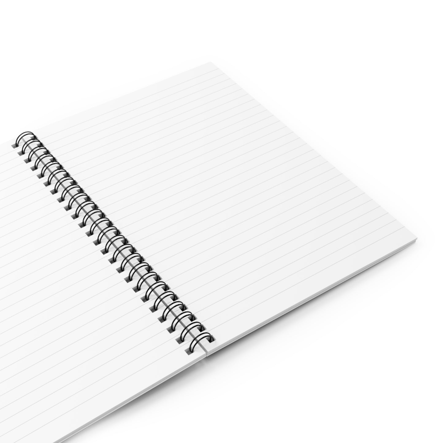 In His Time, Romans 8:28, Spiral Notebook - Ruled Line, orange