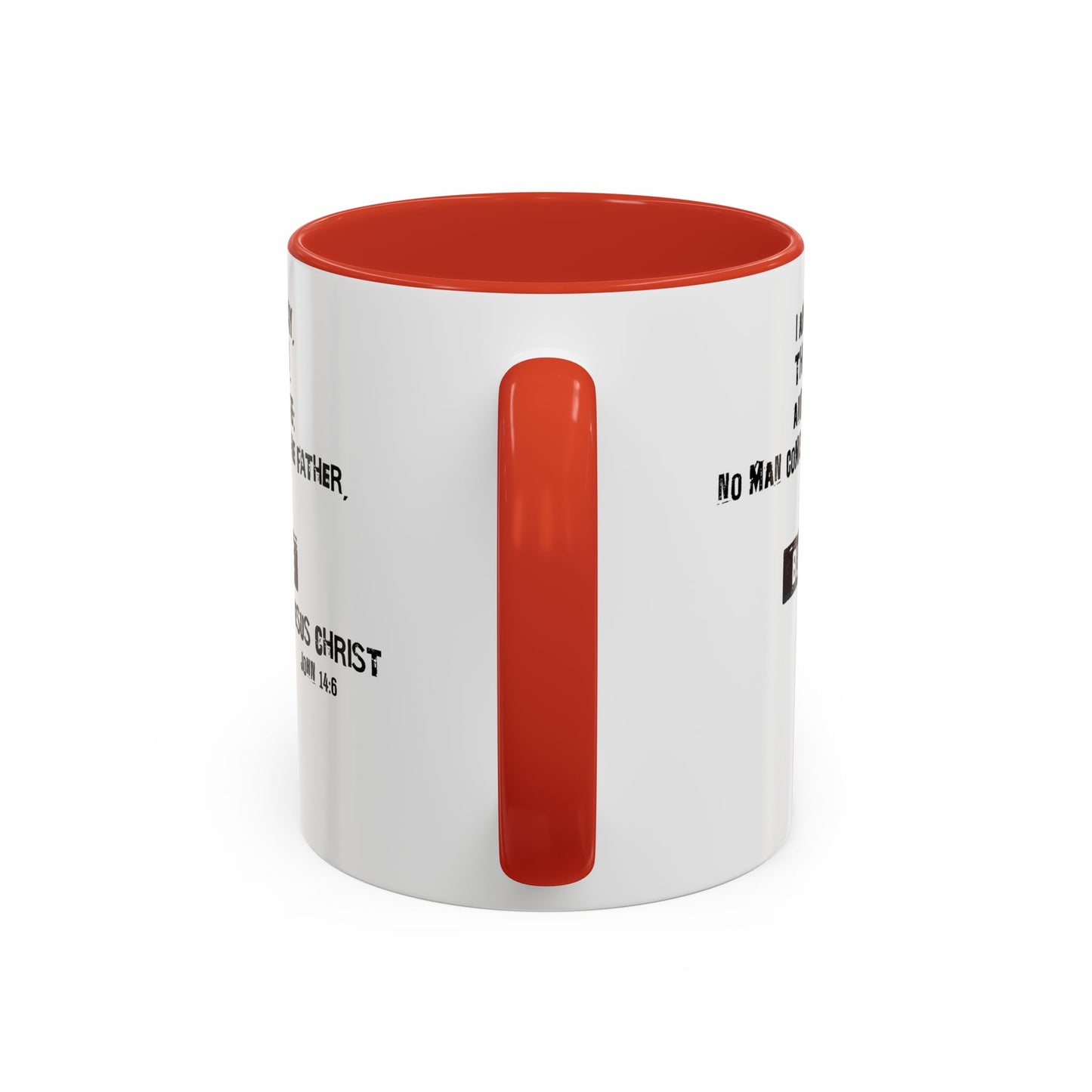 Jesus is The Way Accent Coffee Mug, 11oz, tea, hot chocolate