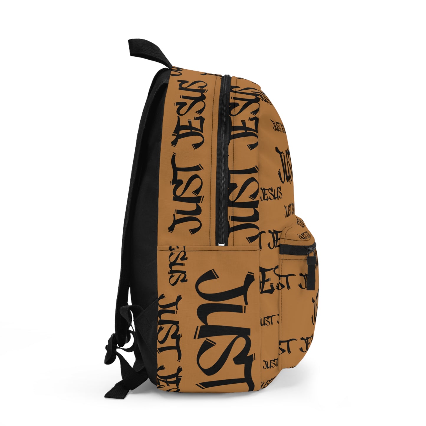 Just Jesus Backpack (light brown), gift, sleepover, camping, day trips, school