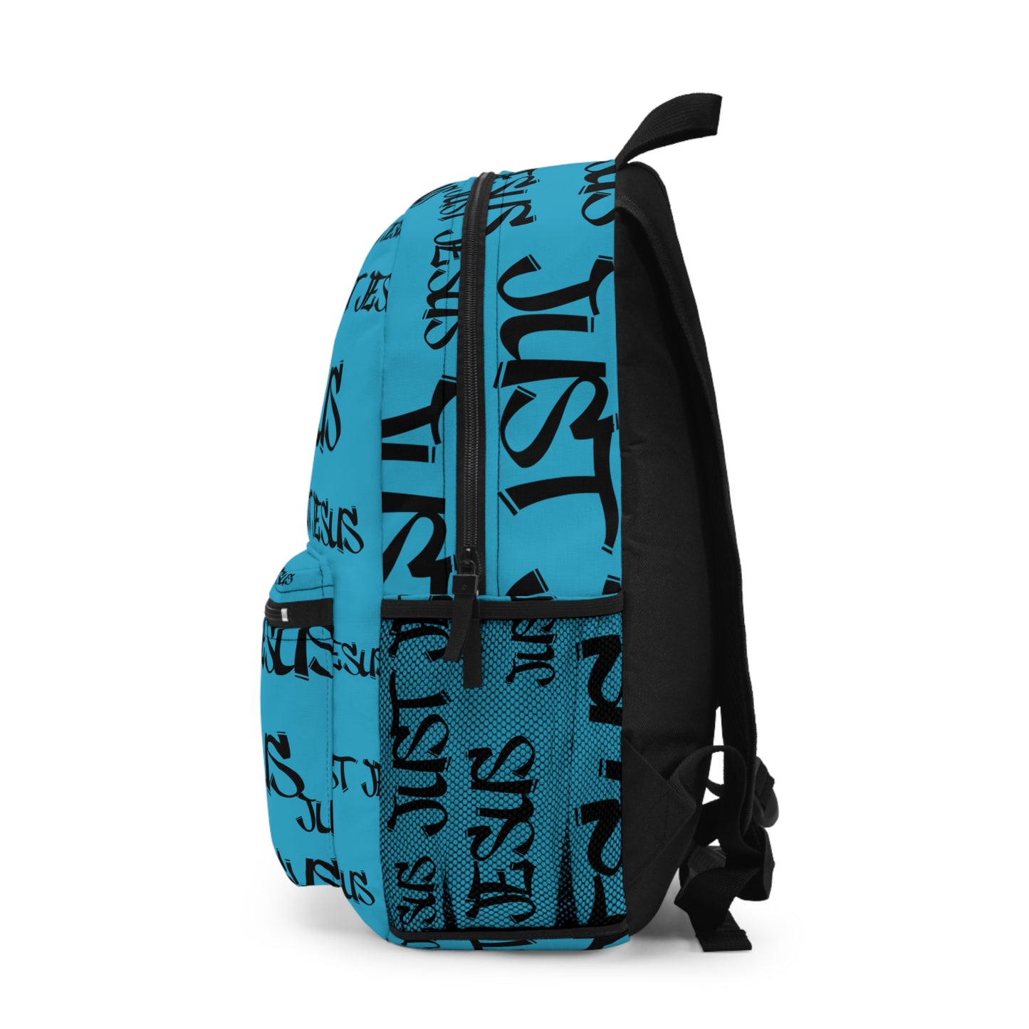 Just Jesus Backpack (turquoise), gift, sleepover, camping, day trips, school
