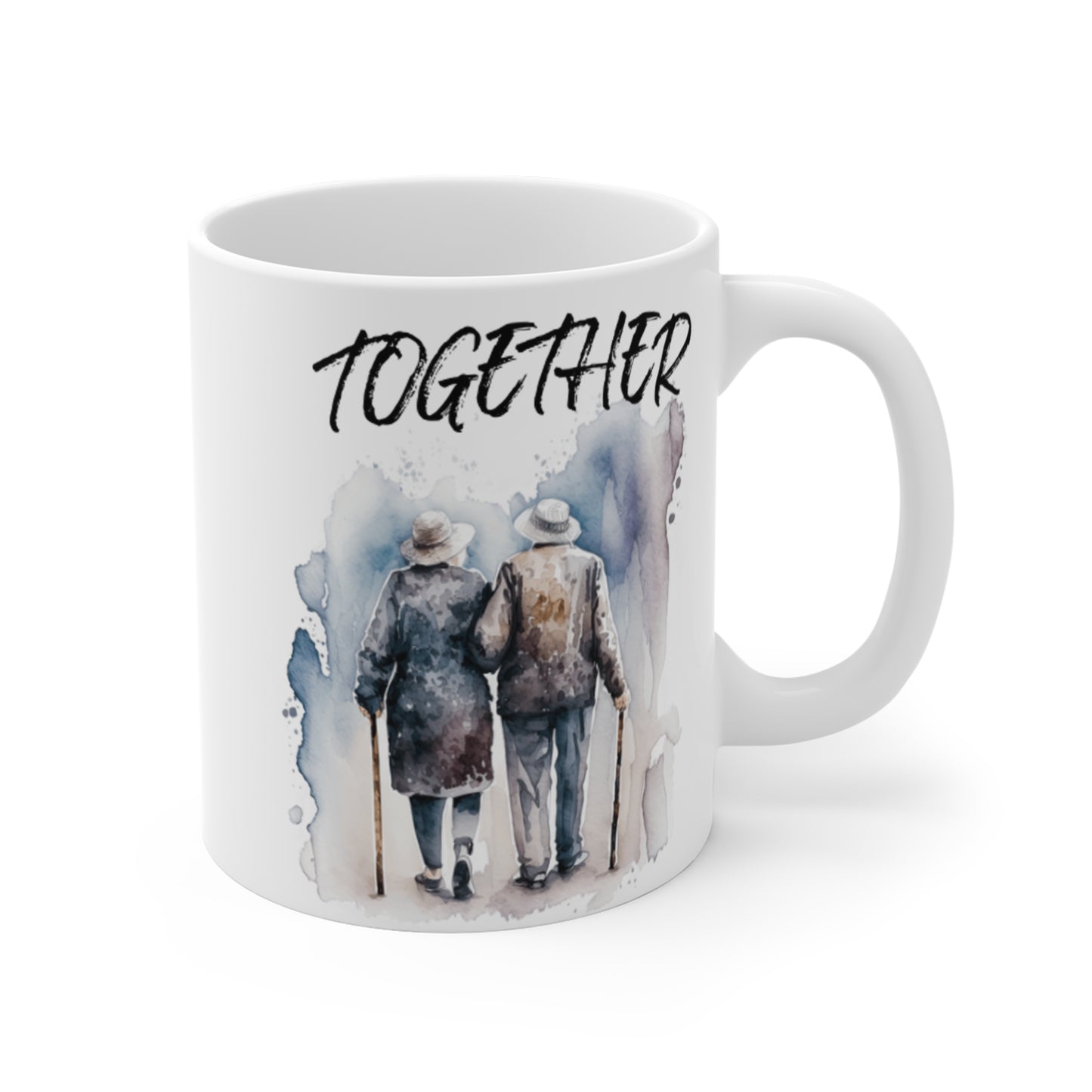 Vintage Christian 'Together' Mug 11oz. Anniversary, Valentine's Day, Birthday