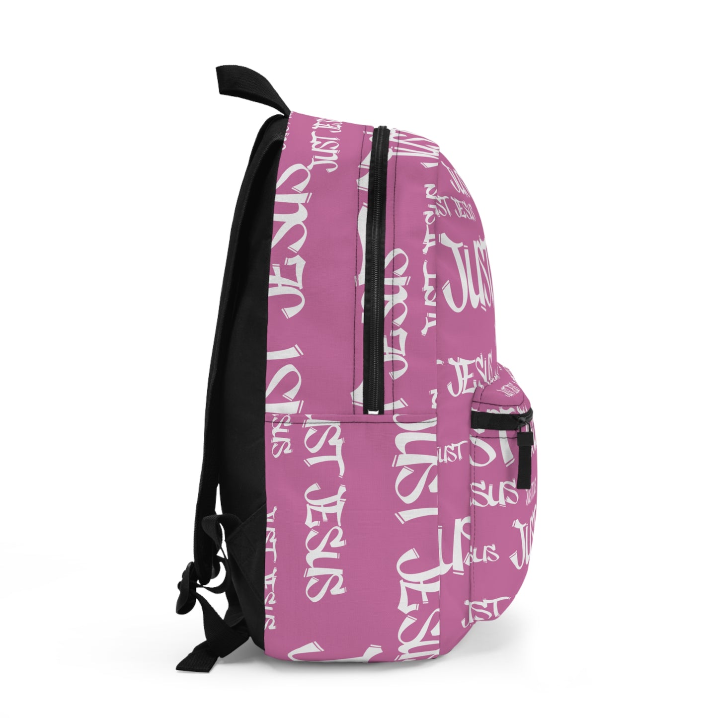 Just Jesus Backpack (light pink), gift, sleepover, camping, day trips, school