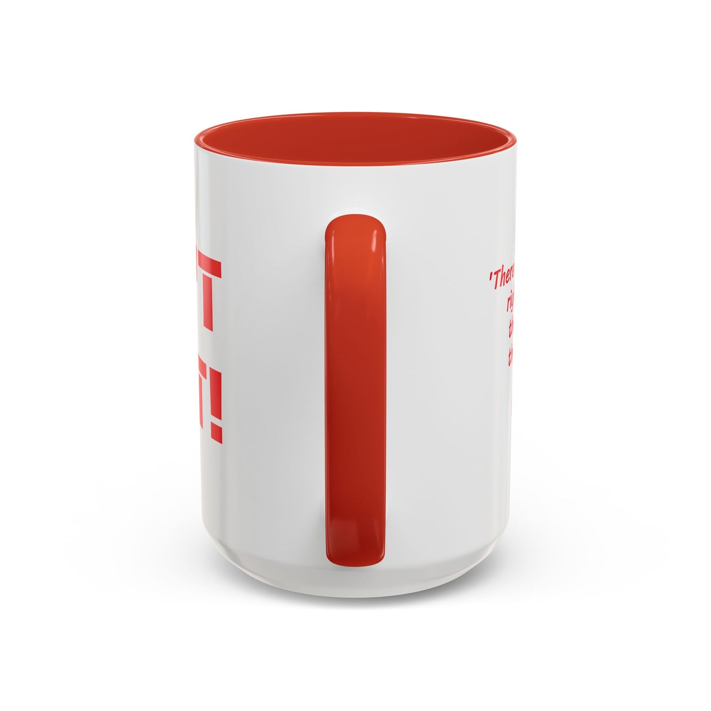 Don't Do It - Red Mug, Christian gift, Scripture - Proverbs 16:25, choose life