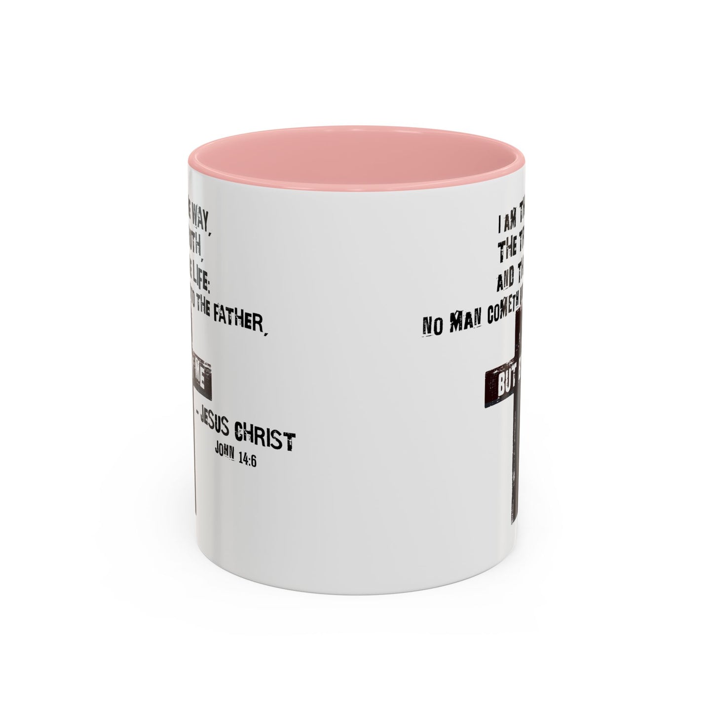 Jesus is The Way Accent Coffee Mug, 11oz, tea, hot chocolate