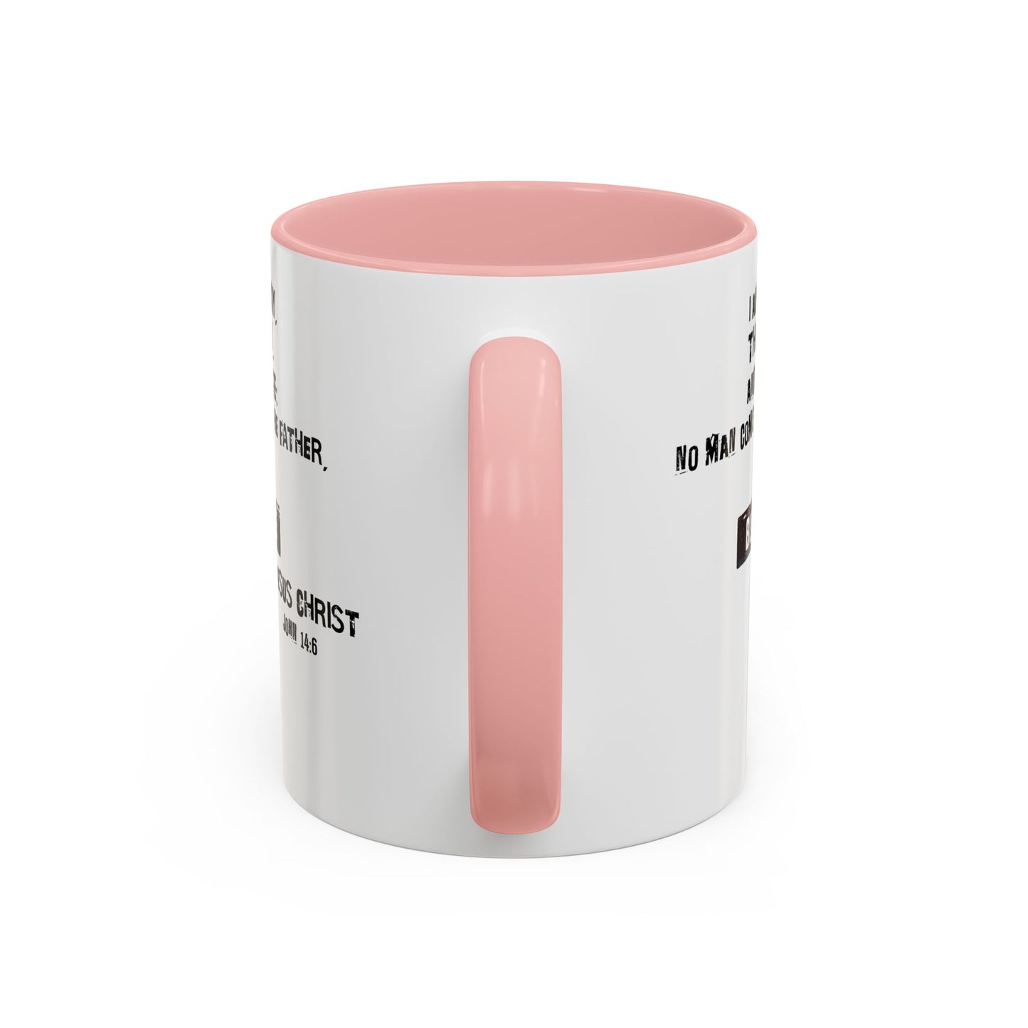 Jesus is The Way Accent Coffee Mug, 11oz, tea, hot chocolate
