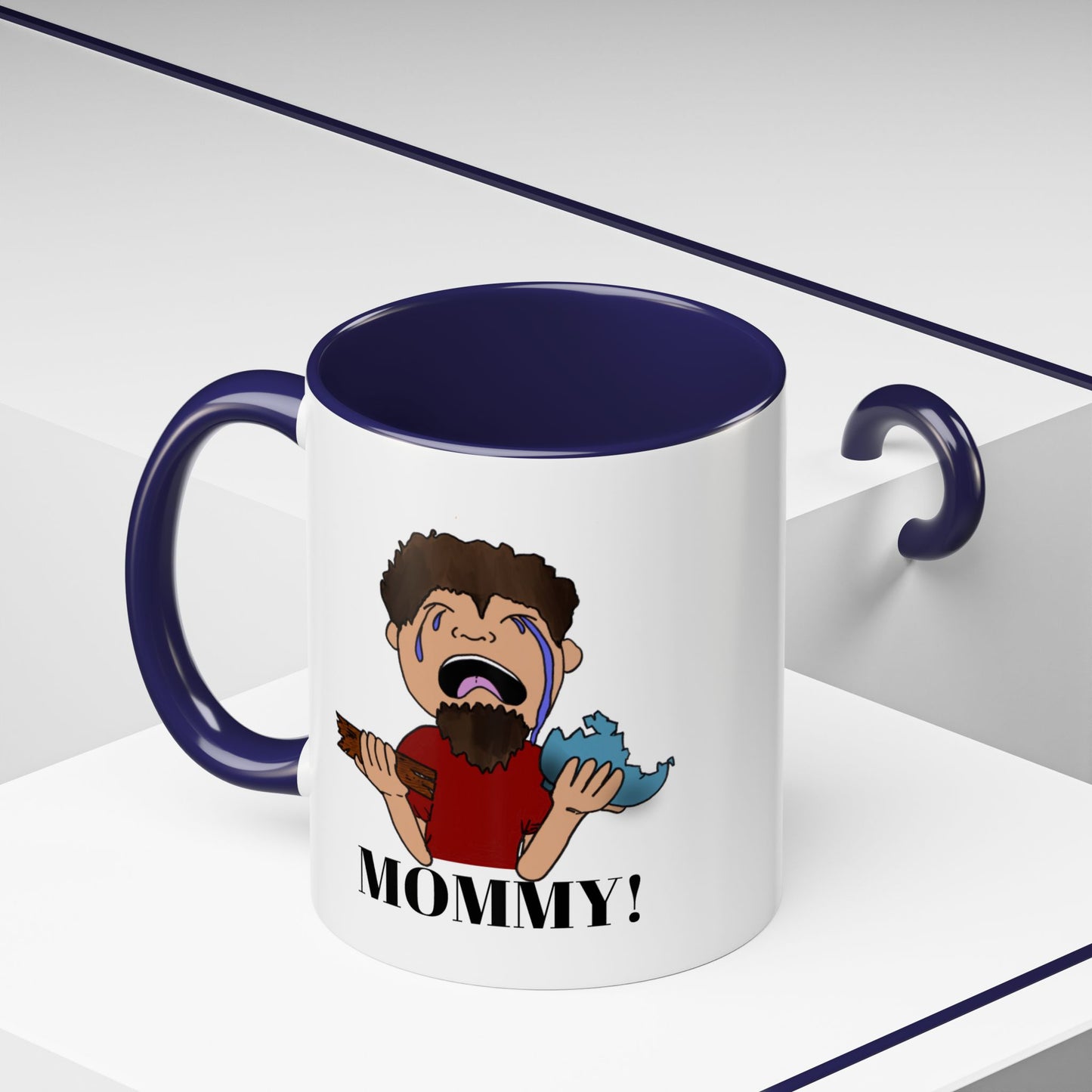 Mommy Accent Coffee Mug, 11oz, birthday gift, fun gift, gift for family members