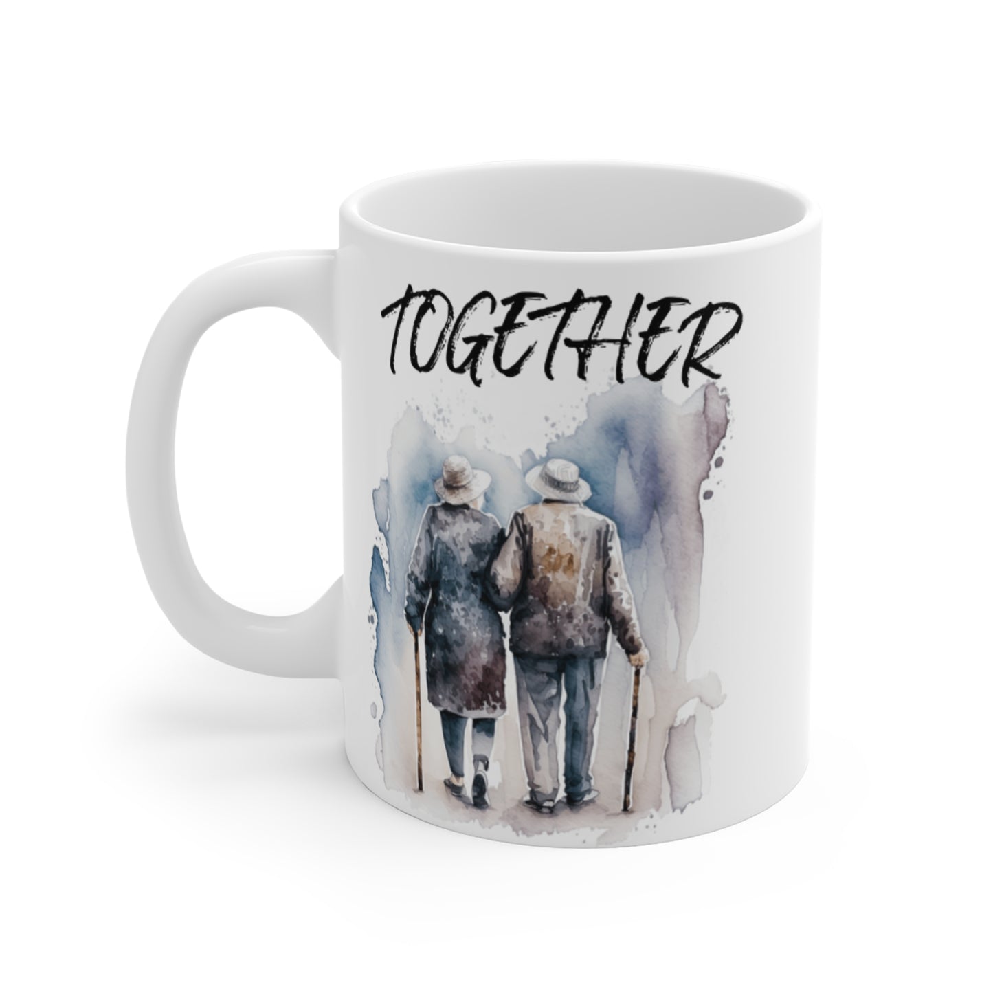 Vintage Christian 'Together' Mug 11oz. Anniversary, Valentine's Day, Birthday