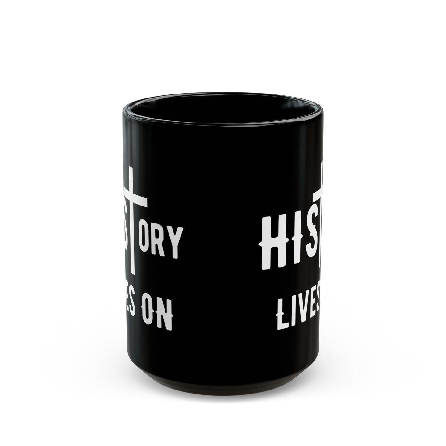 HIStory Lives On, Black Mug (11oz, 15oz)