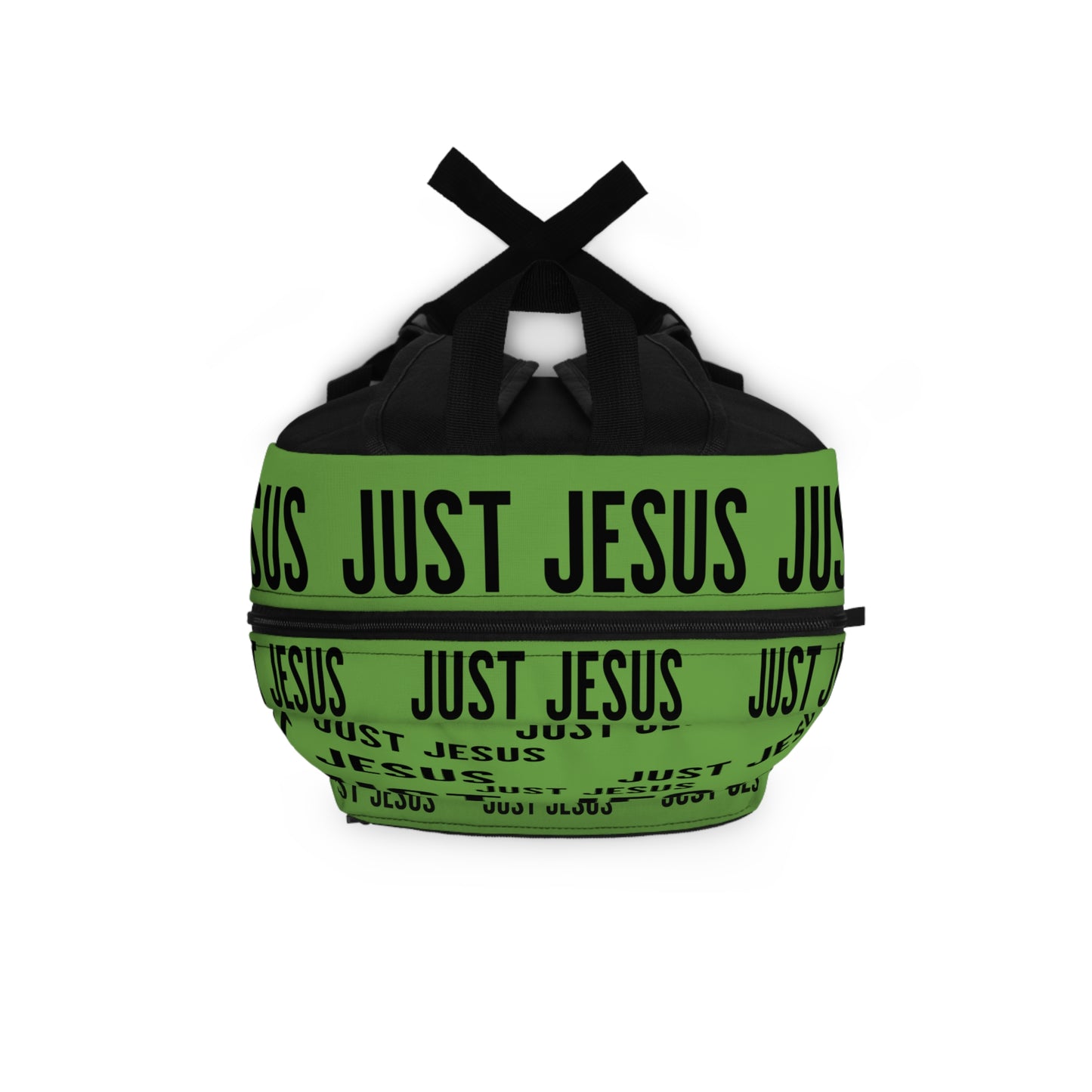 Just Jesus Backpack (green), gift, sleepover, camping, day trips, school