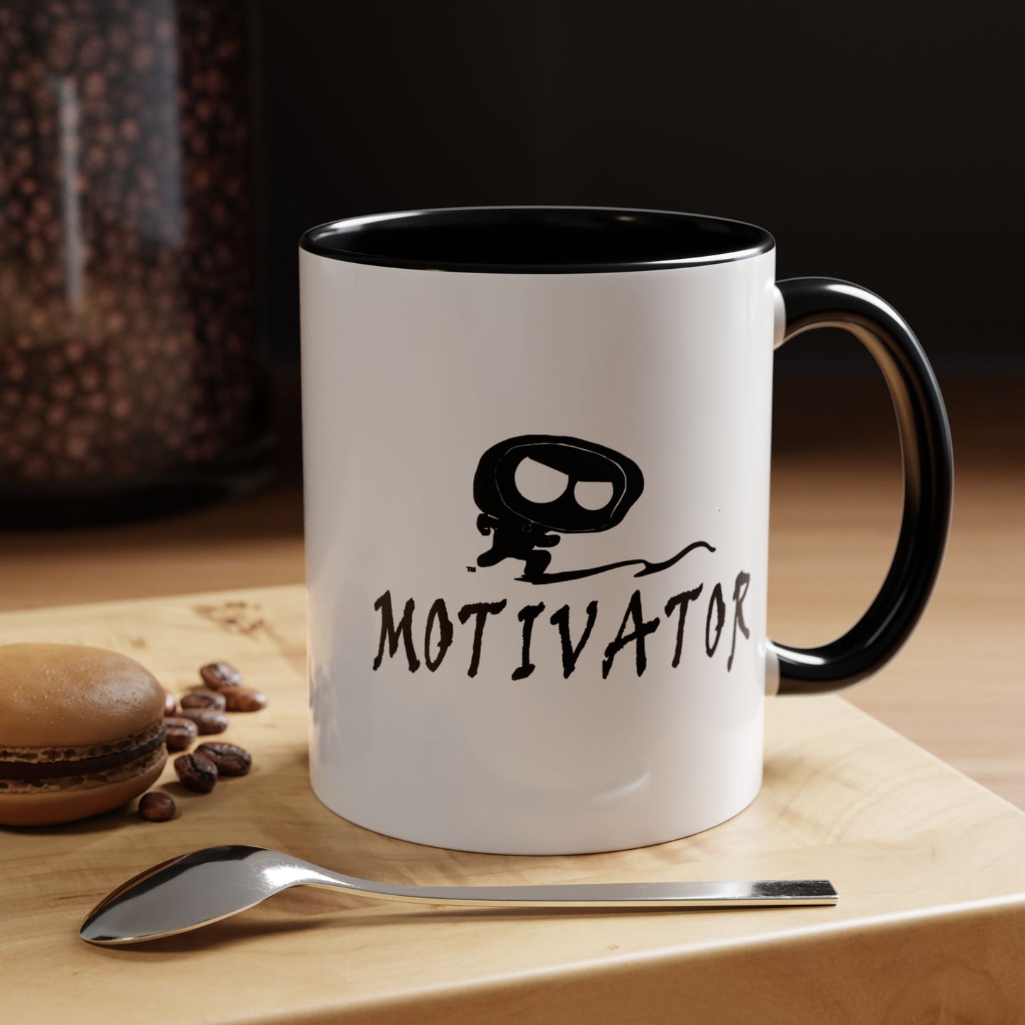 Motivator Ninja Mug, Gift for him, Gift for her, Work gift, Pastor gift