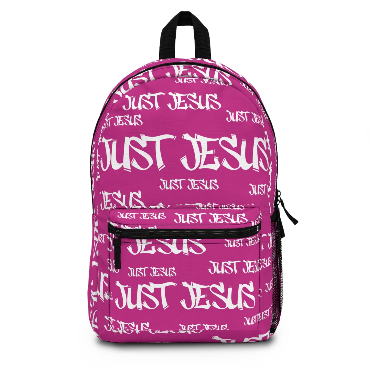 Just Jesus Backpack (pink), gift, sleepover, camping, day trips, school