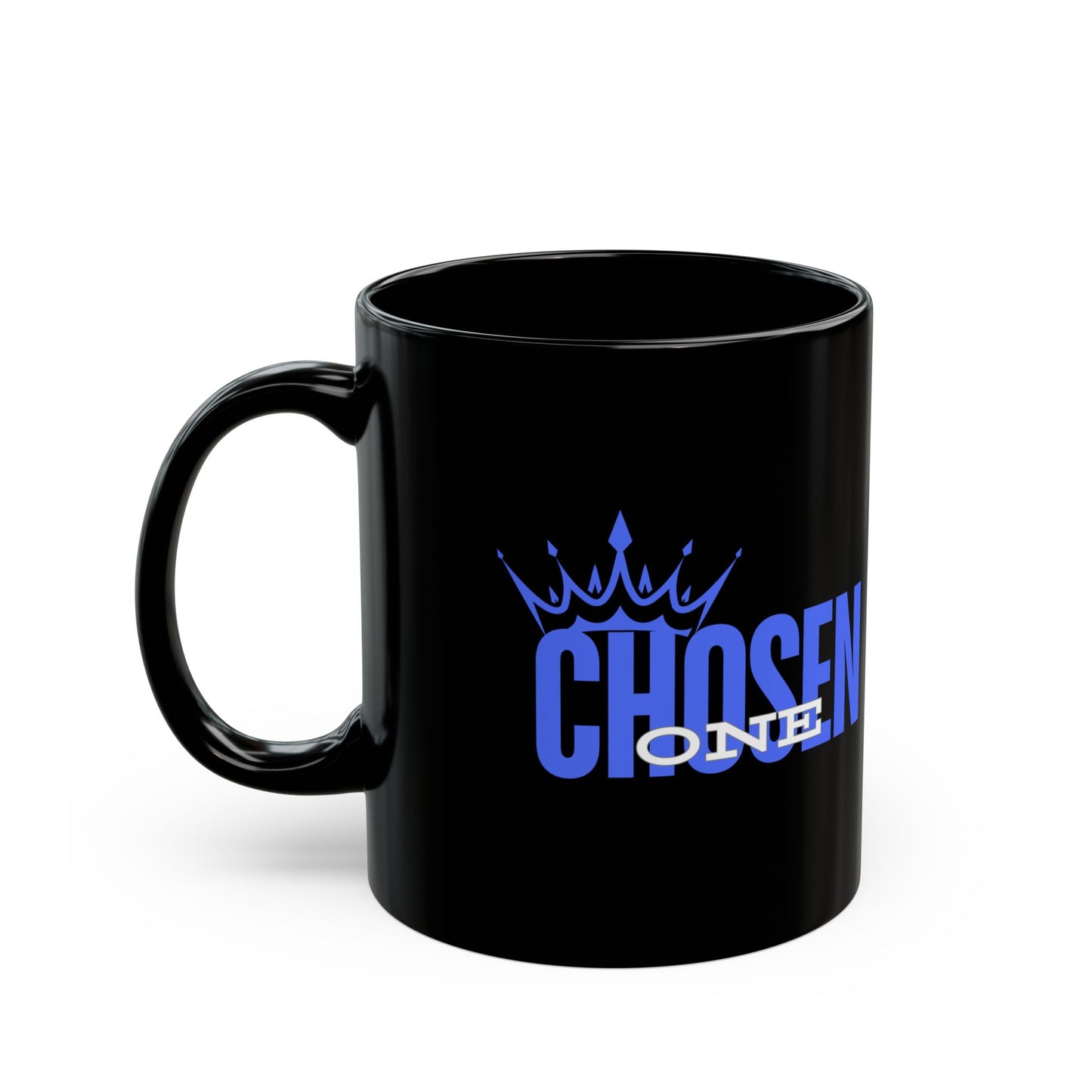 Chosen One with crown, Black Mug (11 oz, 15 oz)
