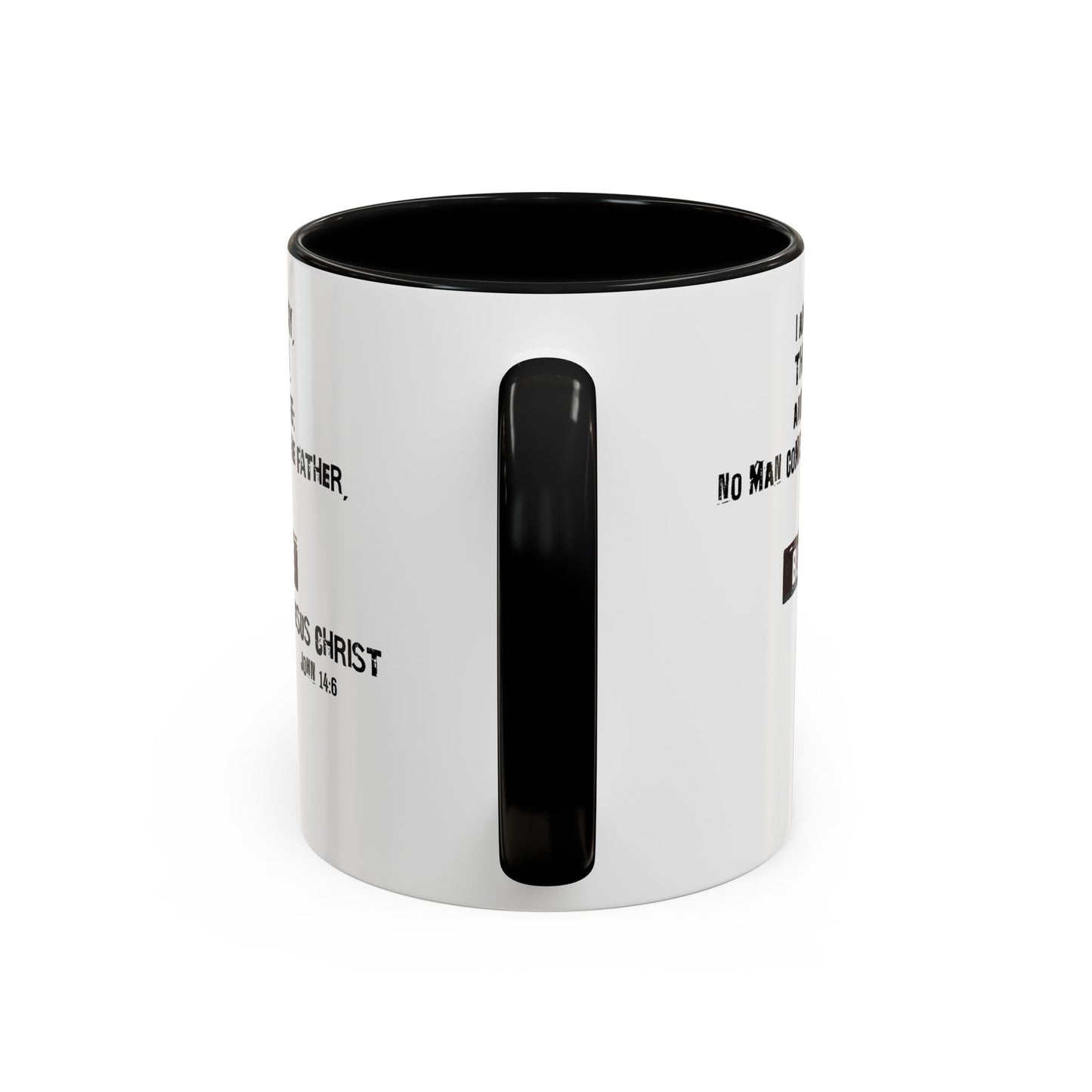 Jesus is The Way Accent Coffee Mug, 11oz, tea, hot chocolate