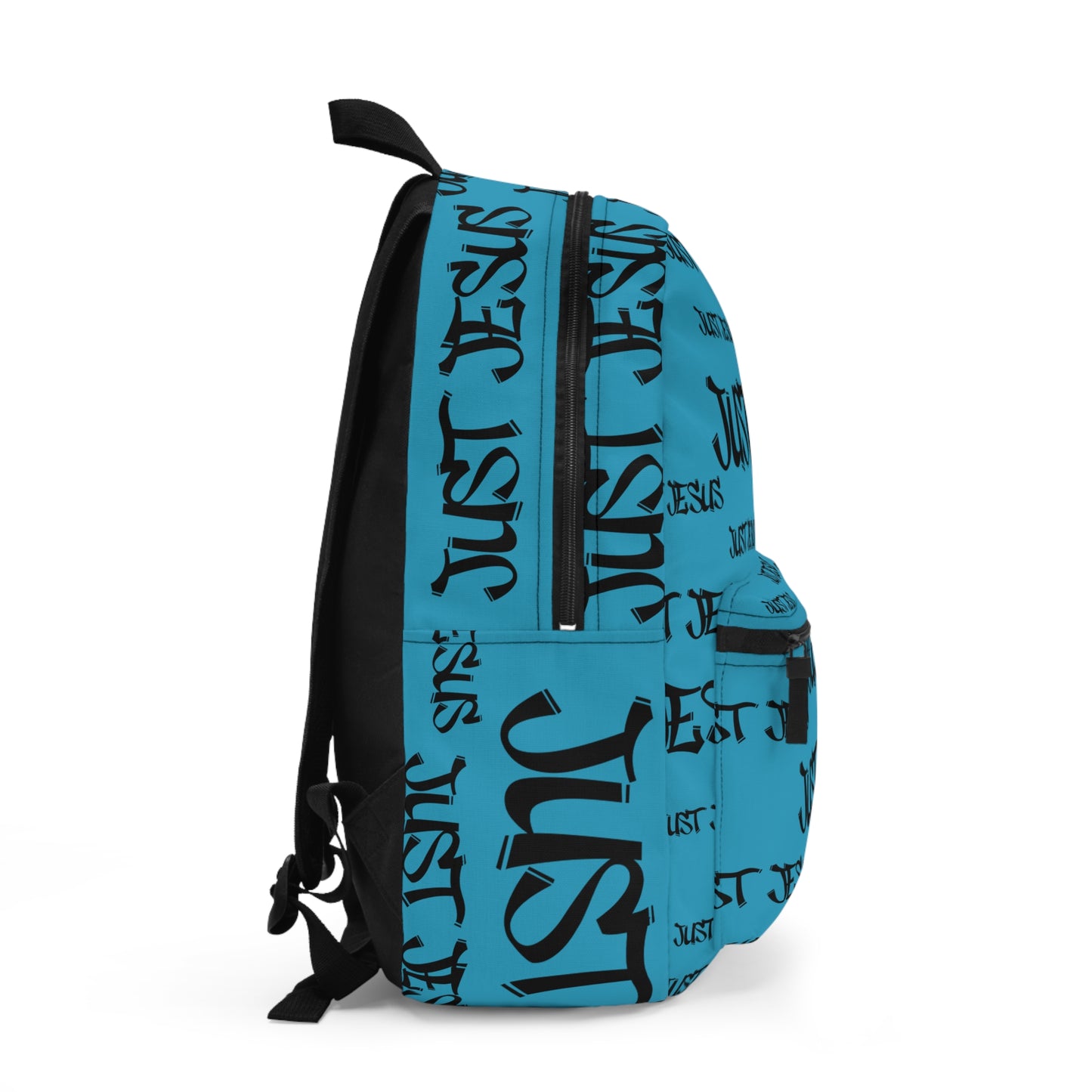 Just Jesus Backpack (turquoise), gift, sleepover, camping, day trips, school