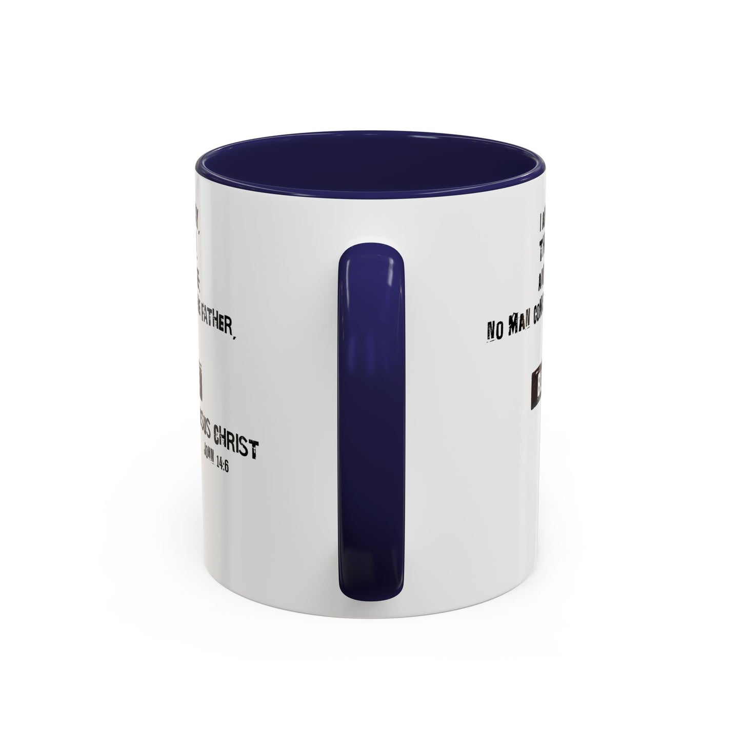 Jesus is The Way Accent Coffee Mug, 11oz, tea, hot chocolate