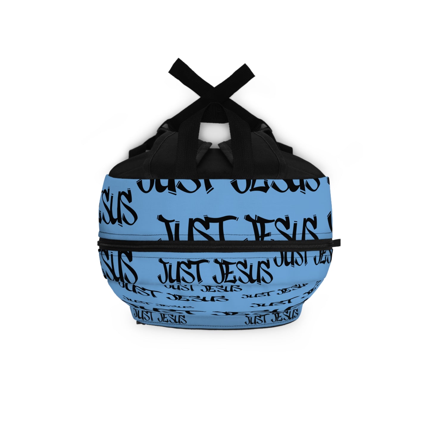 Just Jesus Backpack (light blue), gift, sleepover, camping, day trips, school