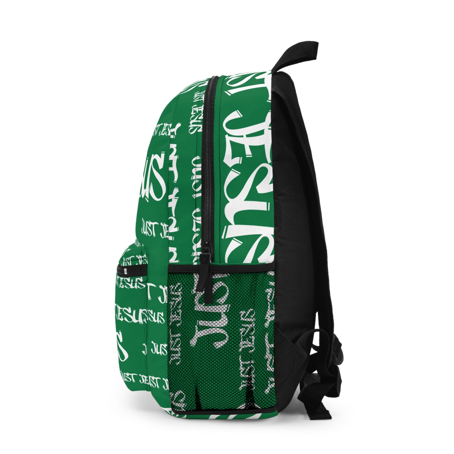 Just Jesus Backpack (dark green), gift, sleepover, camping, day trips, school