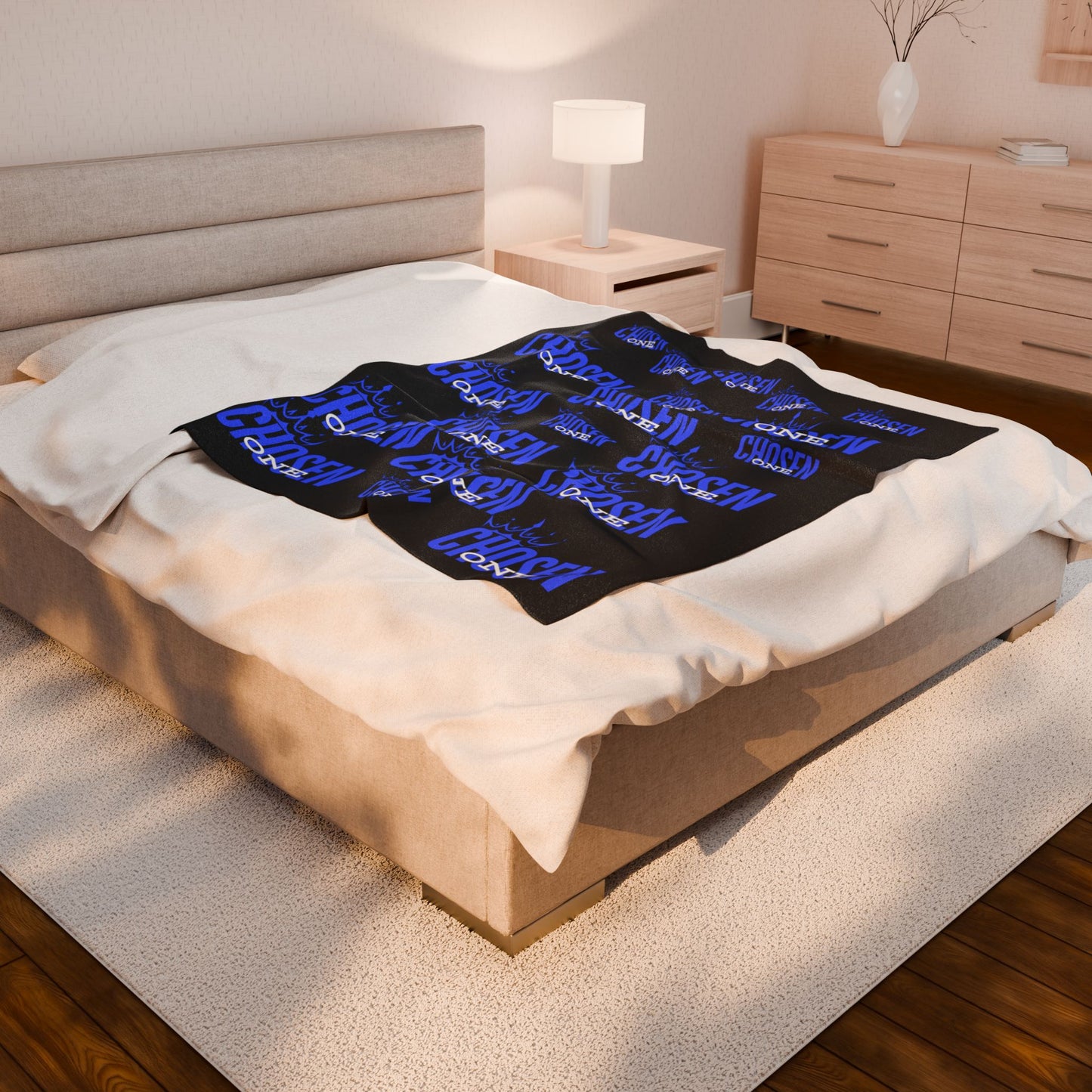Chosen One - Crown - Velveteen Plush Blanket