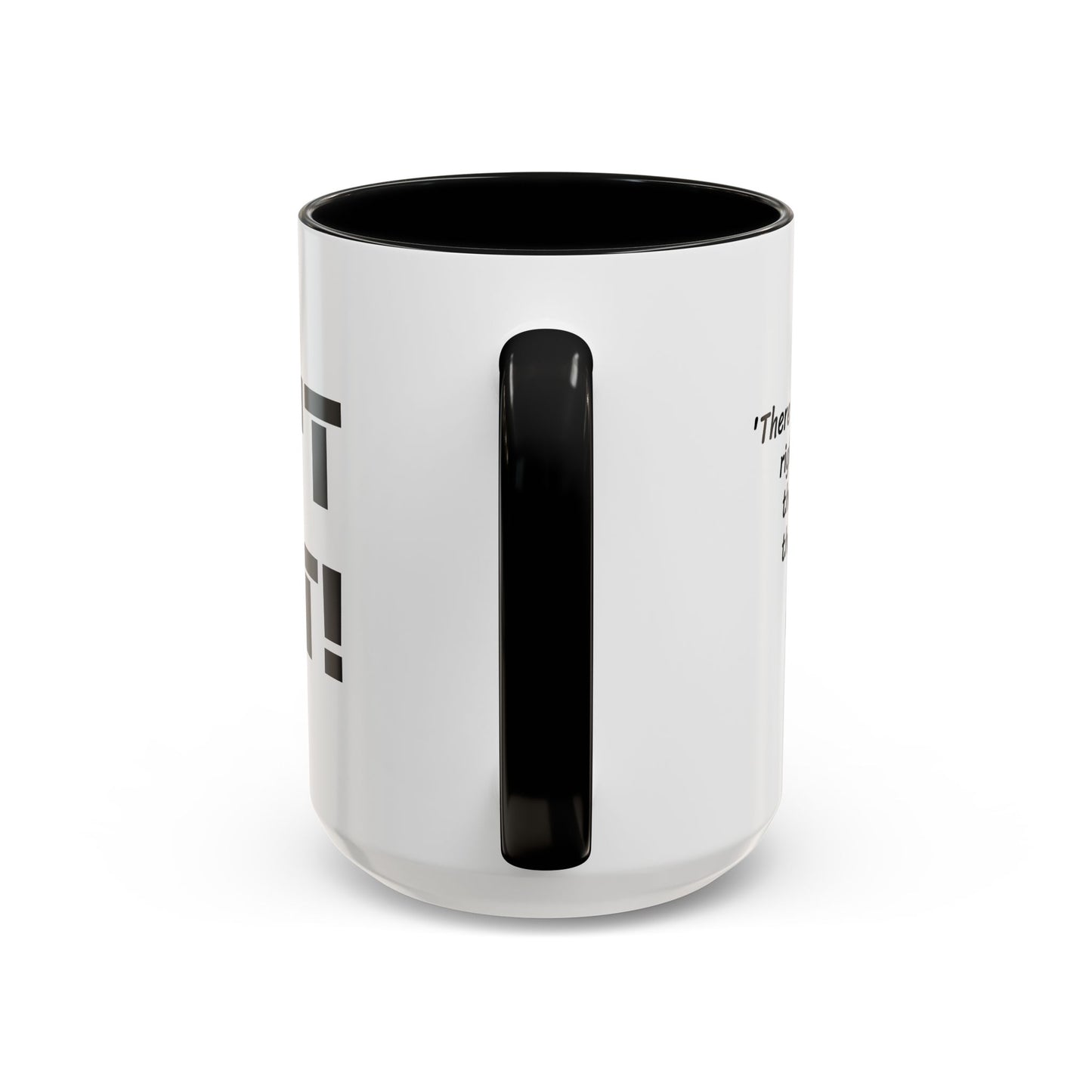 Don't Do It - Black Mug, Christian gift, Scripture - Proverbs 16:25, choose life