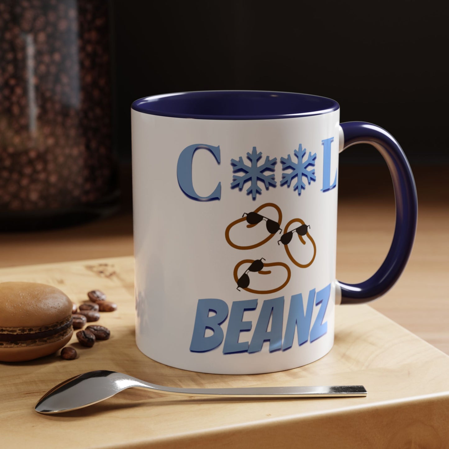 Cool Beanz coffee mug, fun, humorous gift, birthday