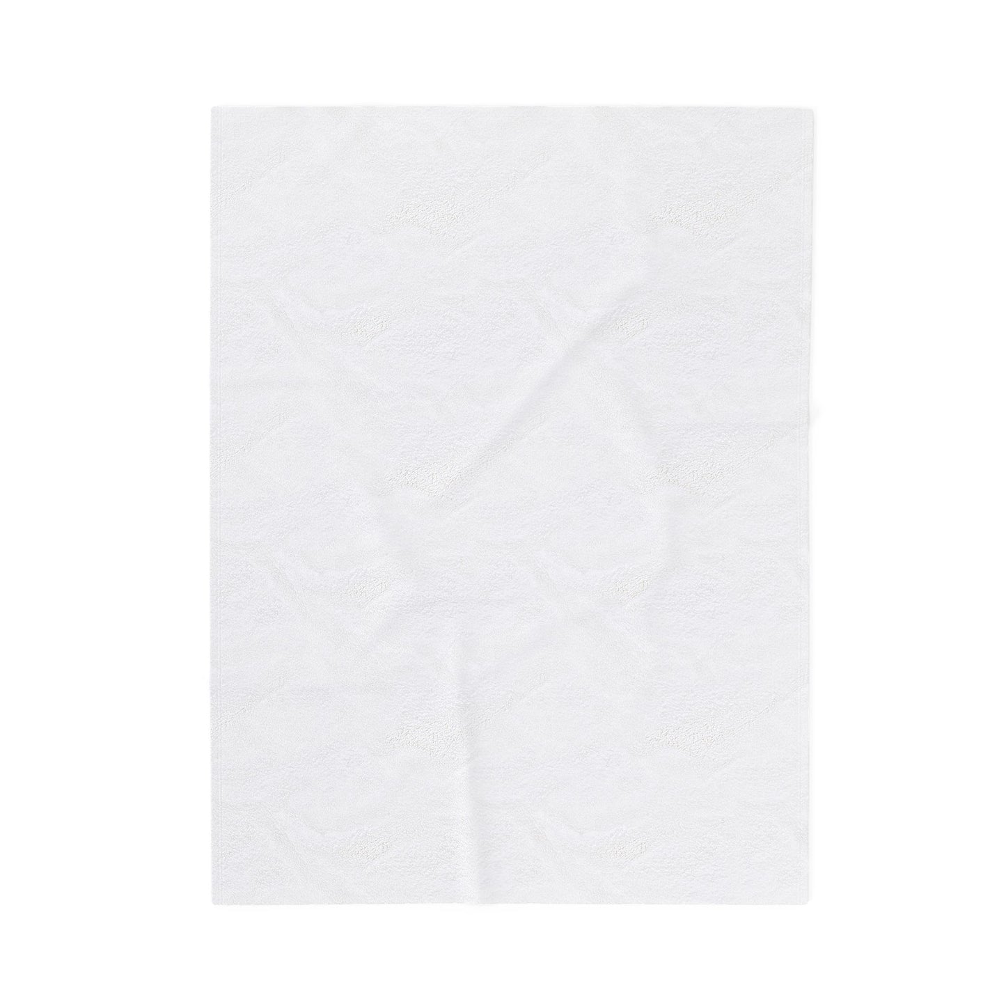 Polar Bear Velveteen Plush Blanket - Green