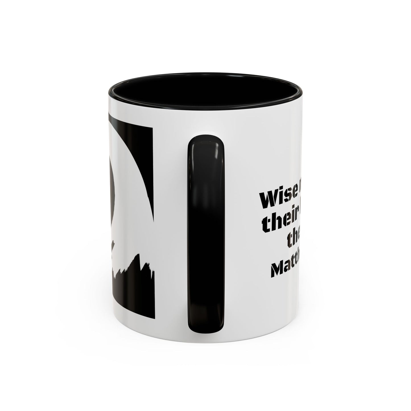 Wise Man Builds on the Rock Coffee Mug, 11oz and 15oz, Father's Day, birthdays, gifts for him