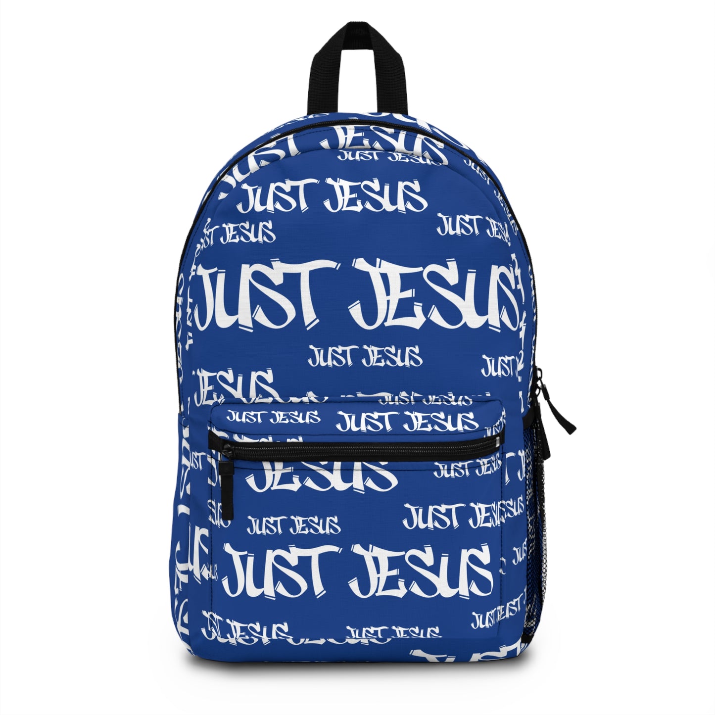 Just Jesus Backpack (dark blue), gift, sleepover, camping, day trips, school
