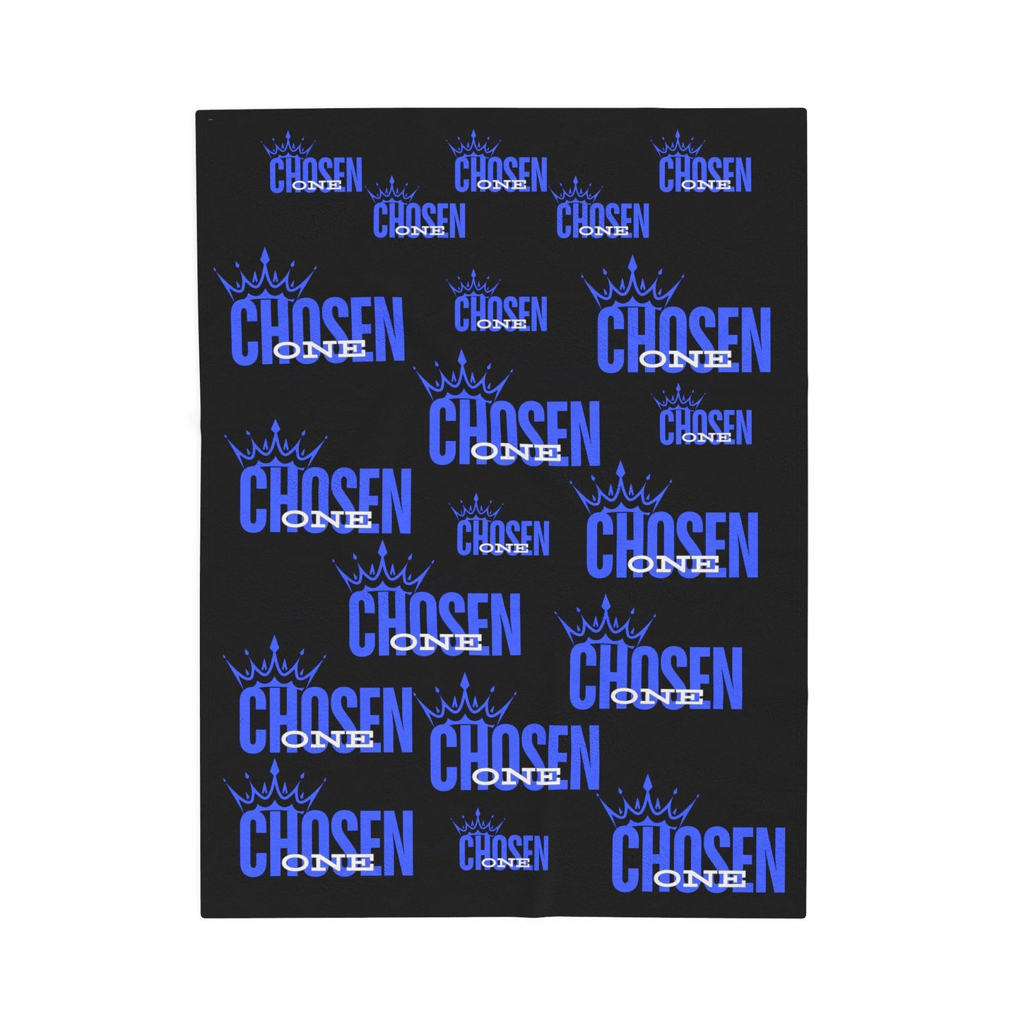 Chosen One - Crown - Velveteen Plush Blanket