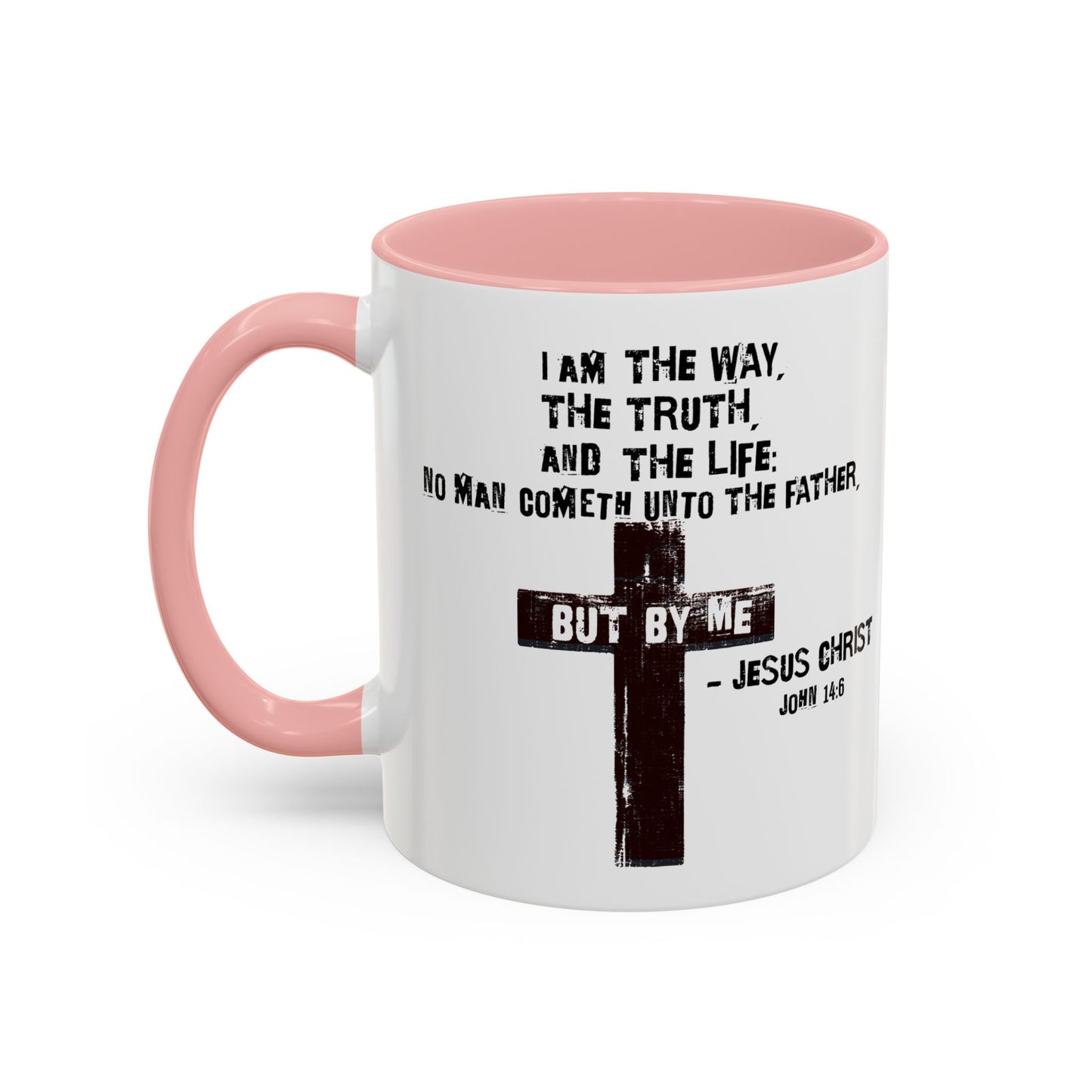 Jesus is The Way Accent Coffee Mug, 11oz, tea, hot chocolate