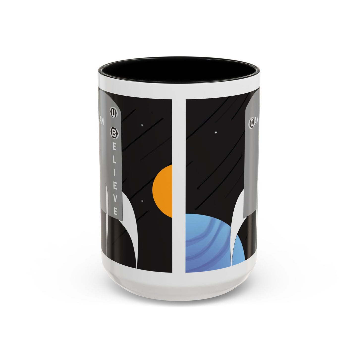 Rocket Hot Chocolate Mug, Gift for child, Inspirational - 11oz or 15oz