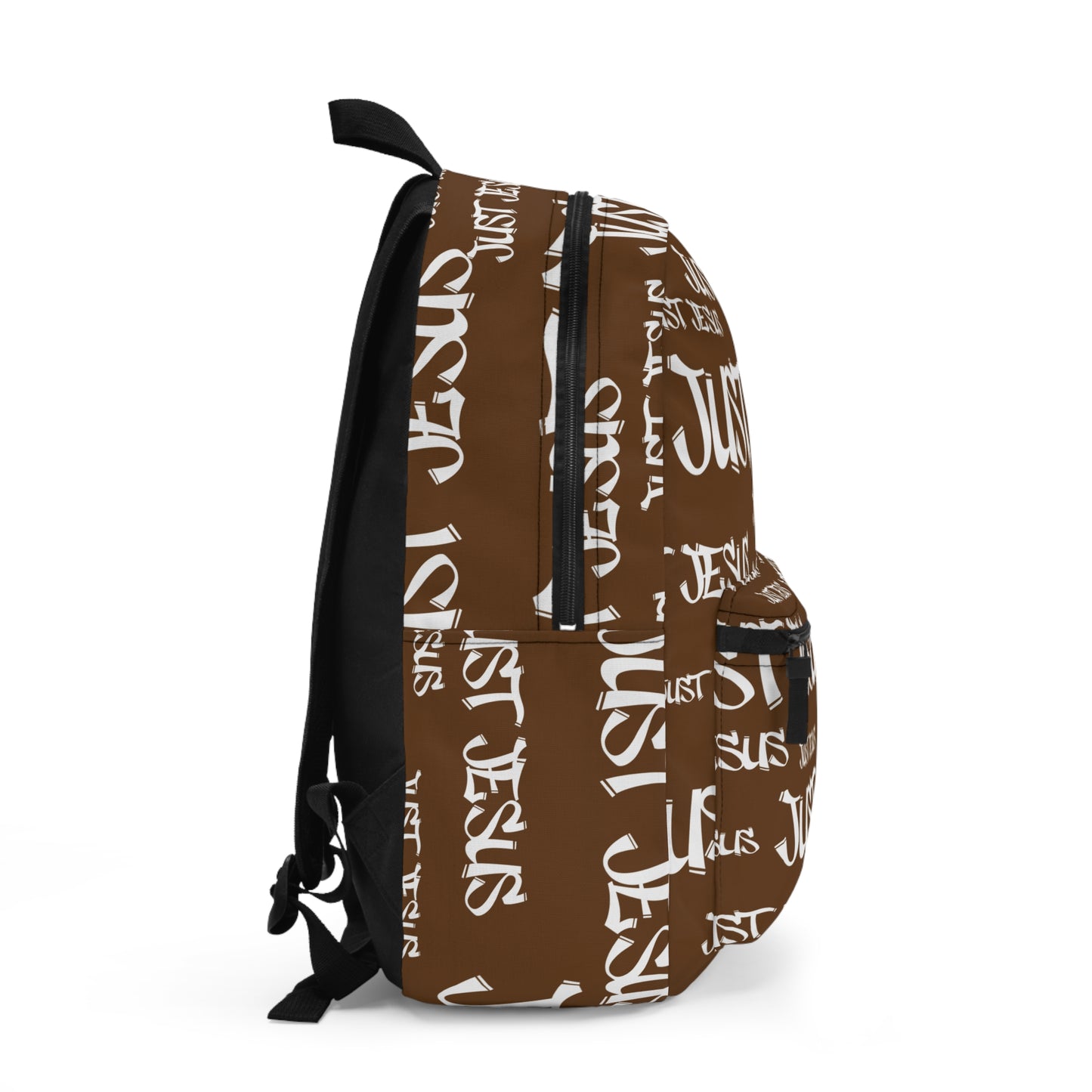 Just Jesus Backpack (brown), gift, sleepover, camping, day trips, school