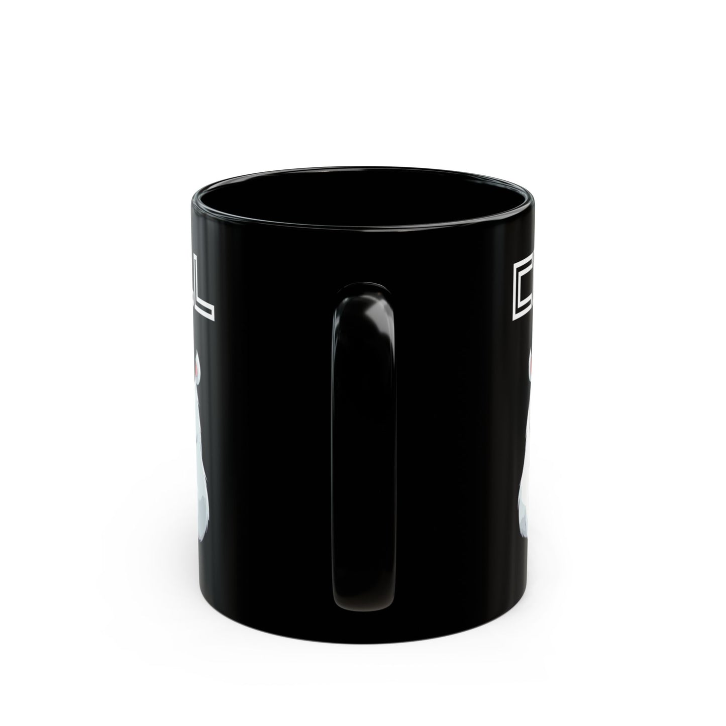 Chill Polar Bear with sunglasses Black Mug (11oz, 15oz)