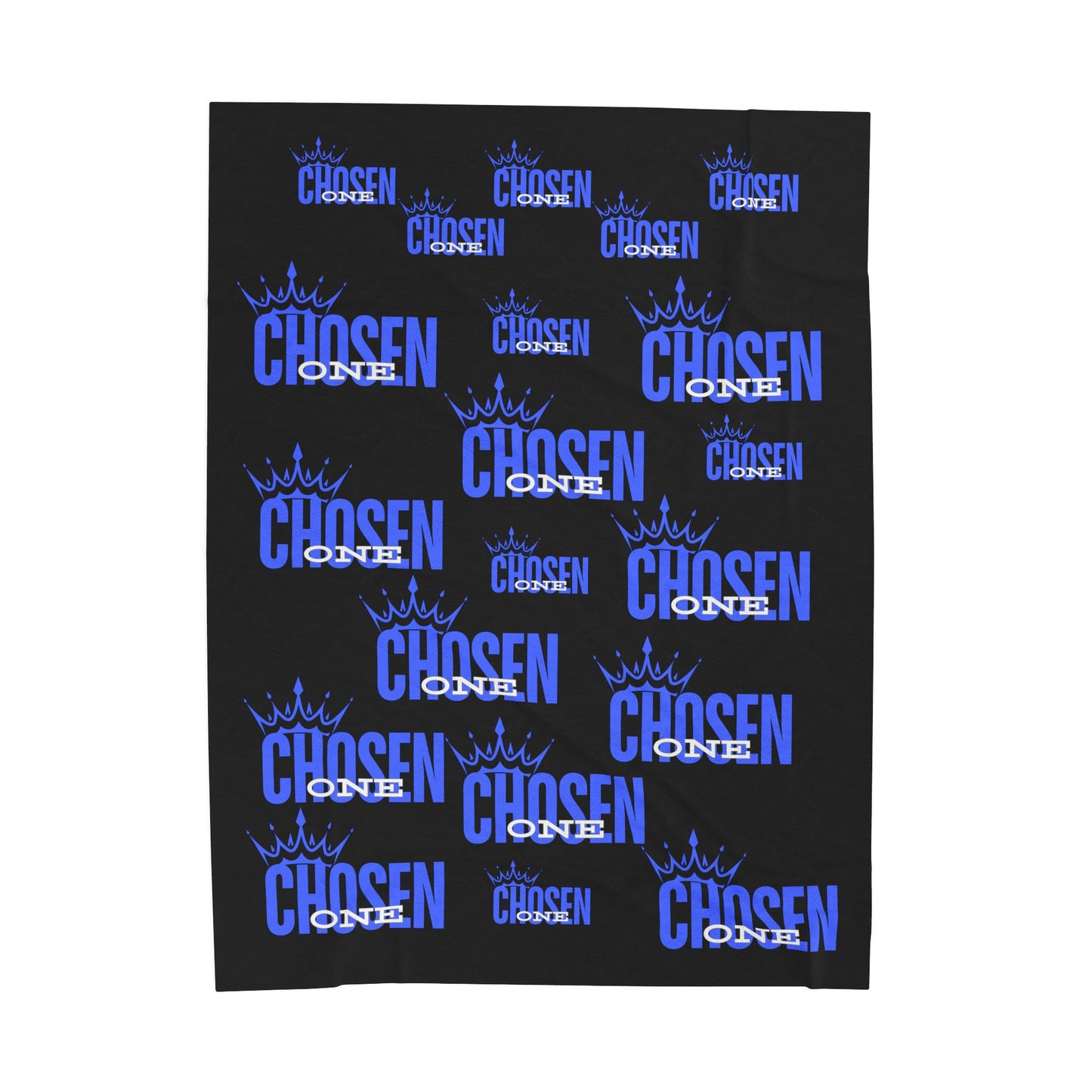 Chosen One - Crown - Velveteen Plush Blanket