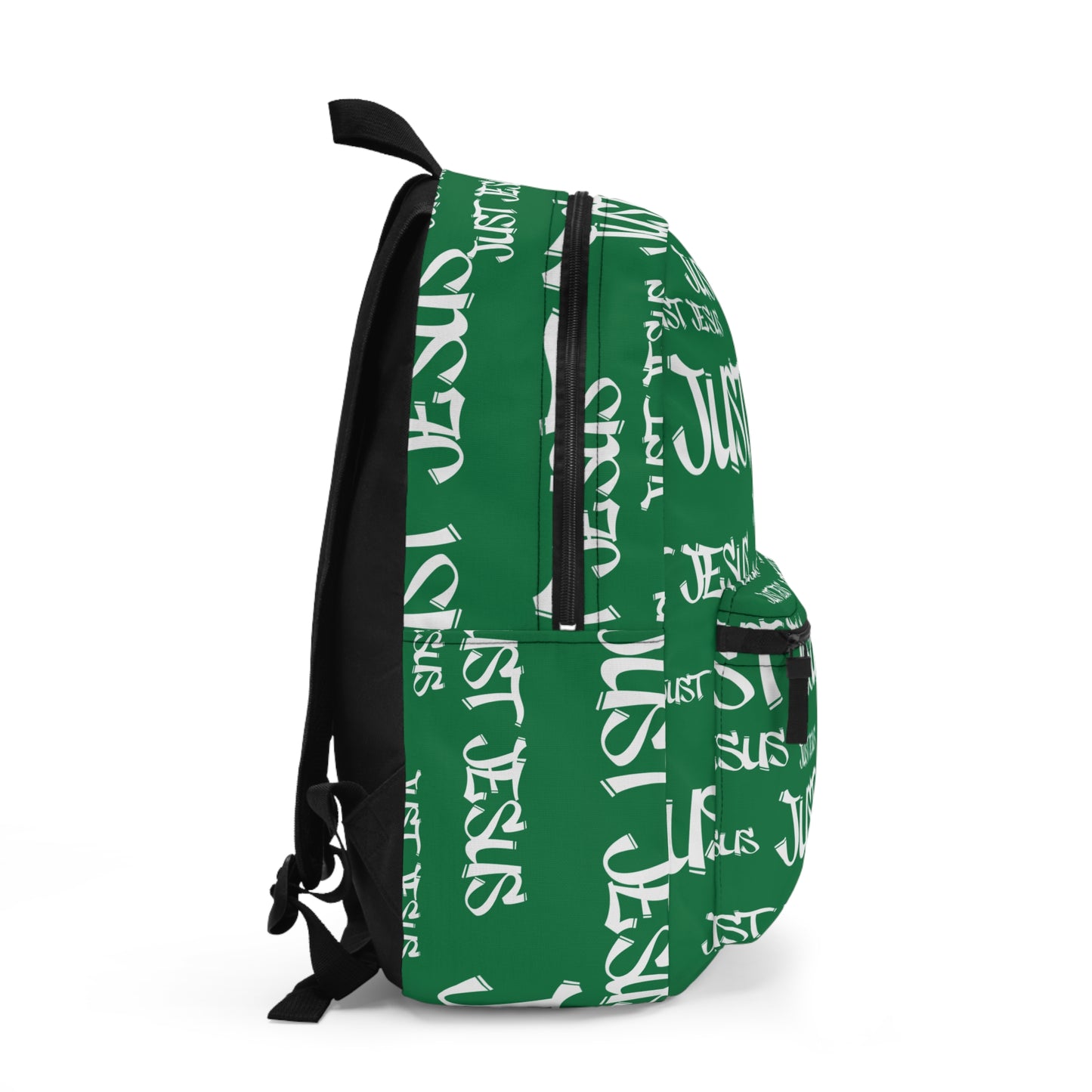 Just Jesus Backpack (dark green), gift, sleepover, camping, day trips, school