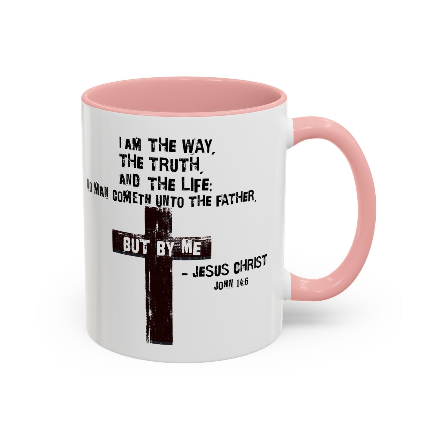 Jesus is The Way Accent Coffee Mug, 11oz, tea, hot chocolate
