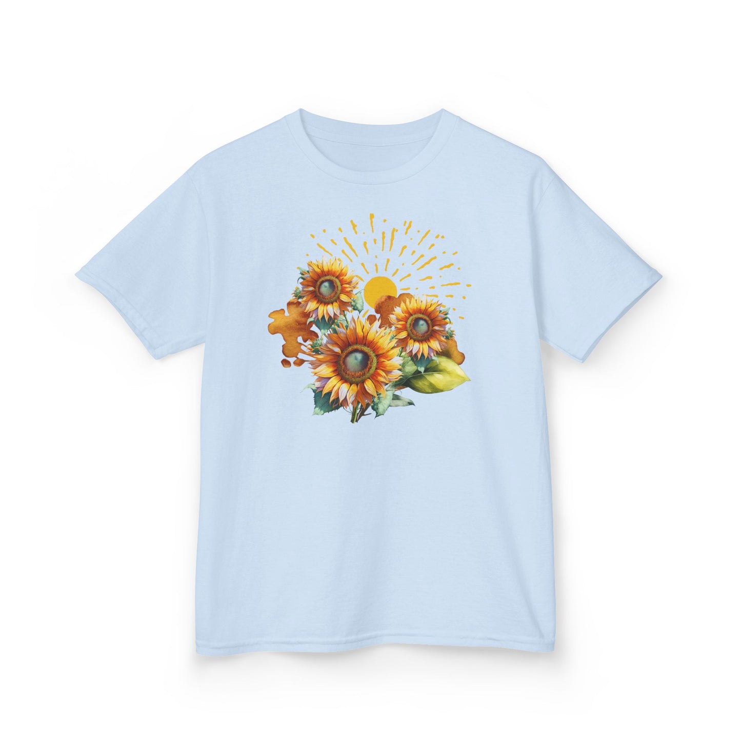 Sunflowers Kids Heavy Cotton™ Tee, spring, summer