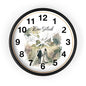 One Flesh Wall Clock, Christian, housewarming, new couple, vintage, wedding,
