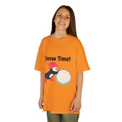 Snow Time Kids Heavy Cotton™ Tee (g)