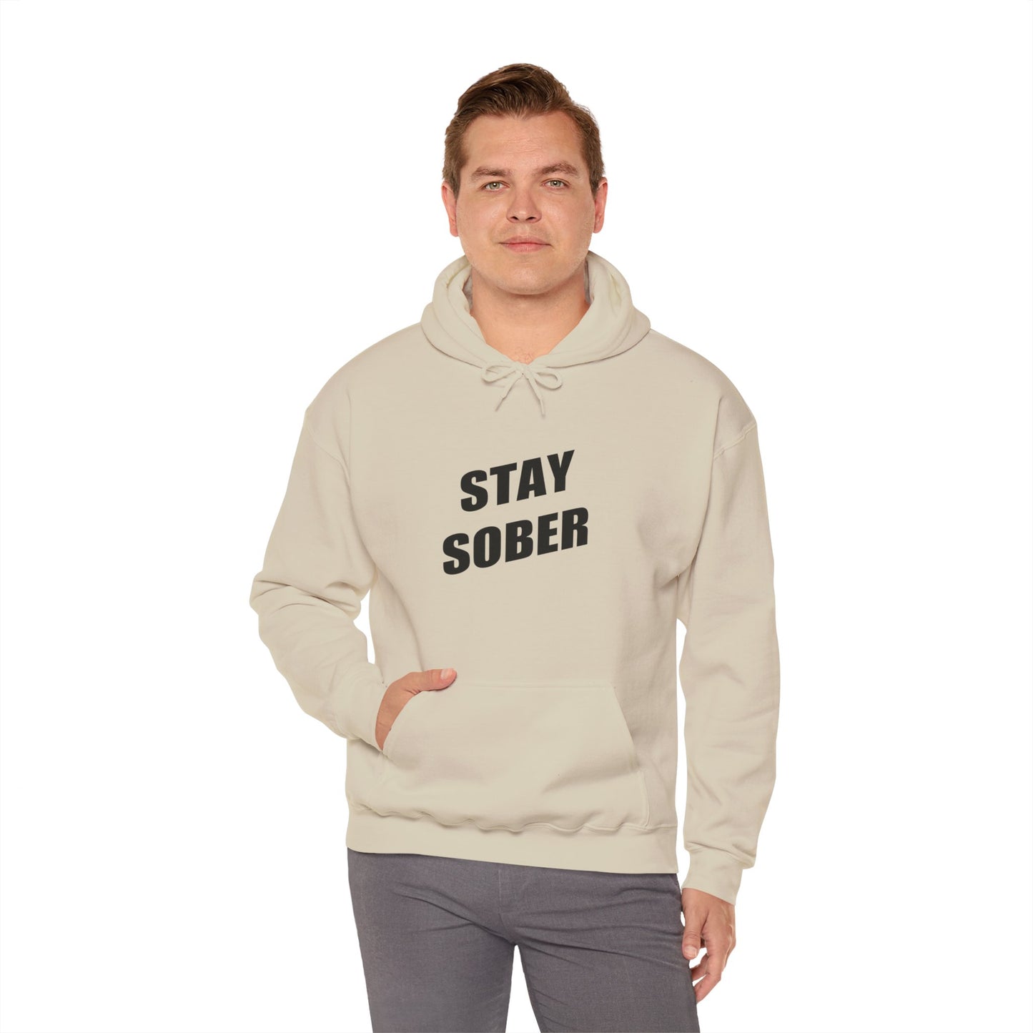 Stay Sober Hooded Sweatshirt, Christian gift, encouragement