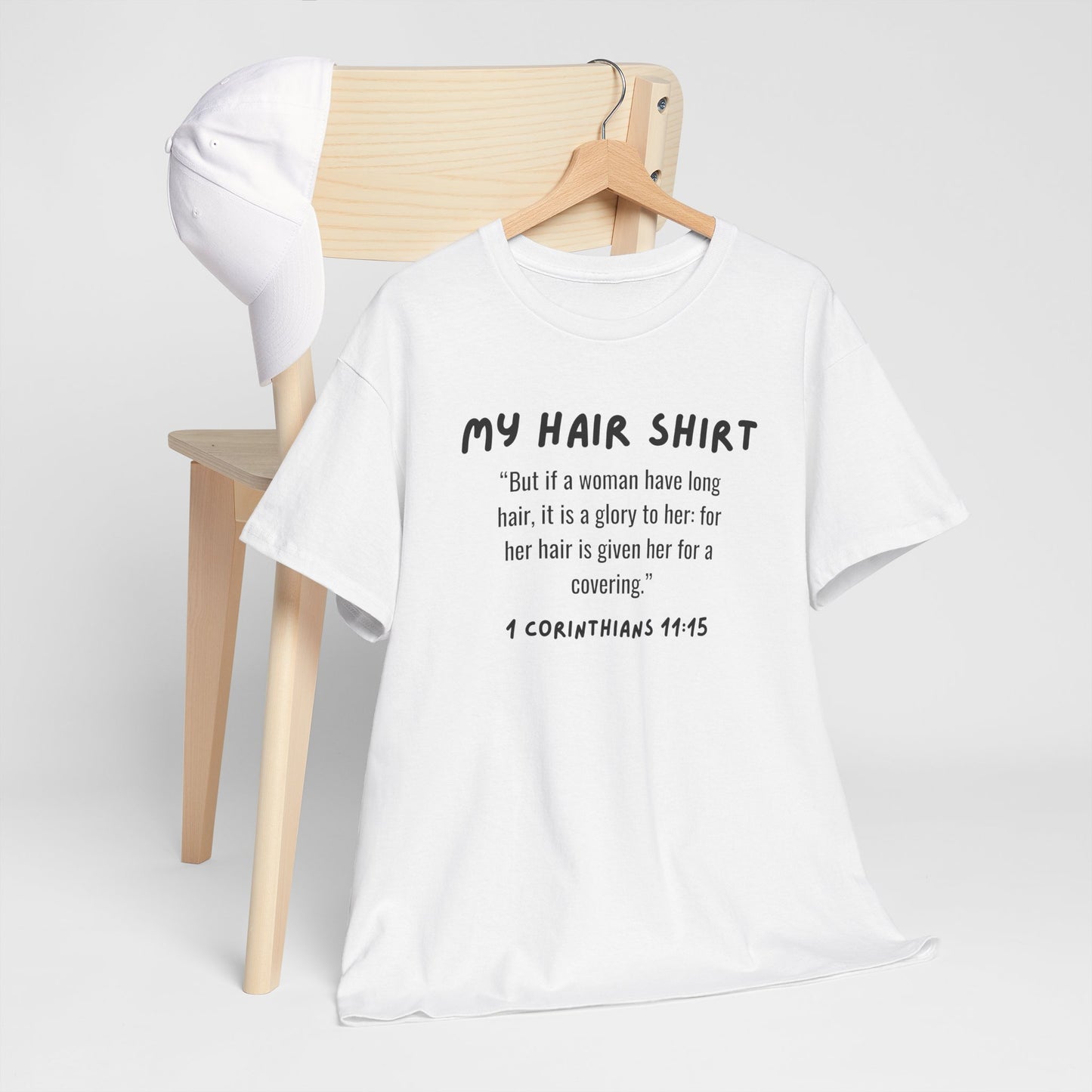 Inspirational Hair Growth Heavy Cotton Tee