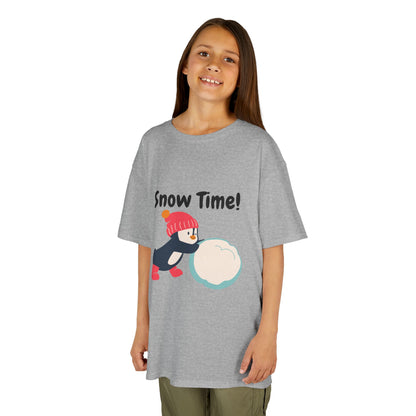 Snow Time Kids Heavy Cotton™ Tee (g)