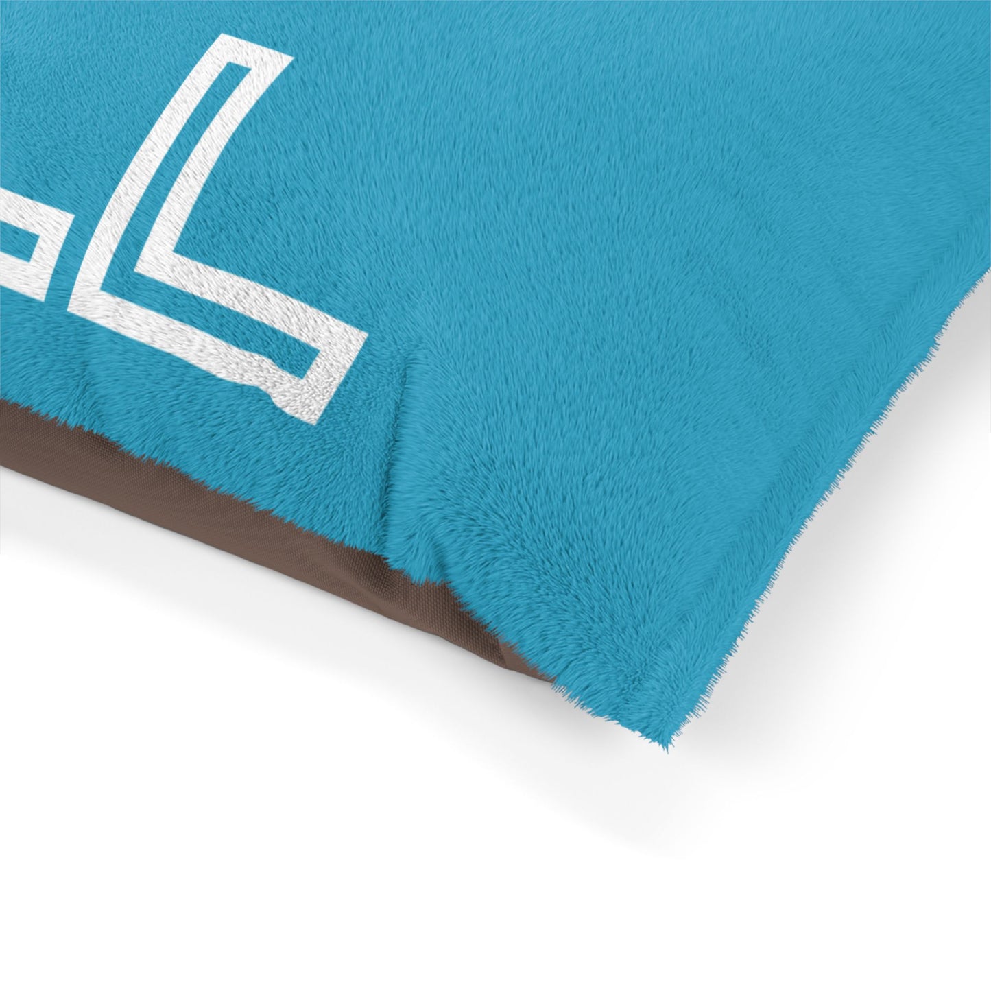 Chill with Polar Bear Pet Bed, Turquoise