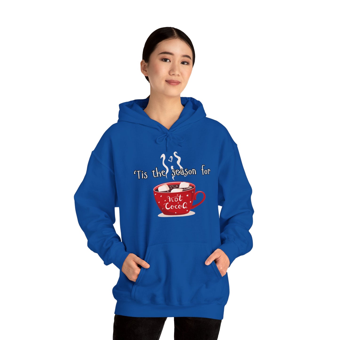 'Tis the Season for Hot Cocoa Unisex Heavy Blend™ Hooded Sweatshirt